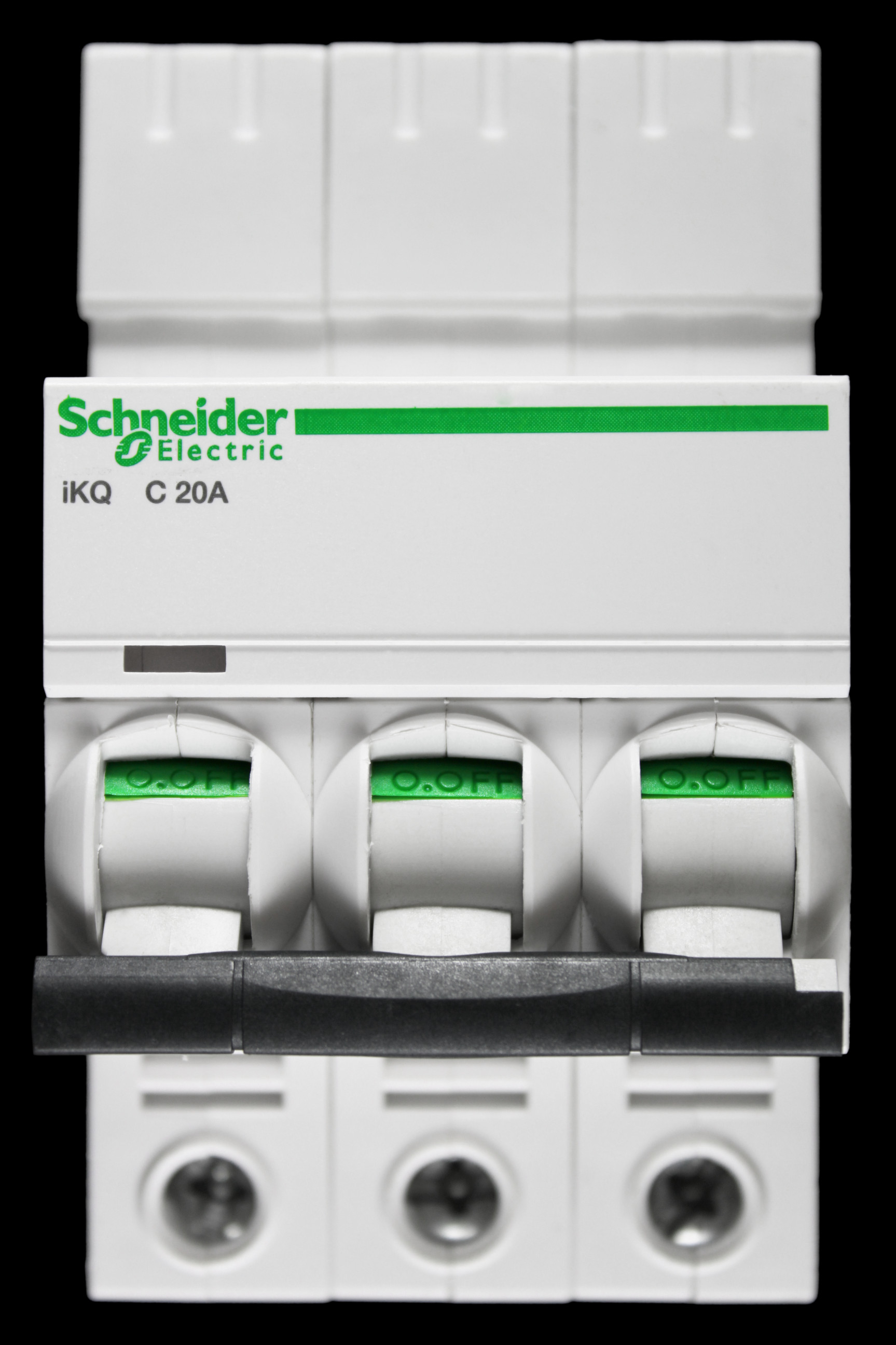 SCHNEIDER C 20 MCB TRIPLE POLE 10kA CIRCUIT BREAKER IKQ A9F57320