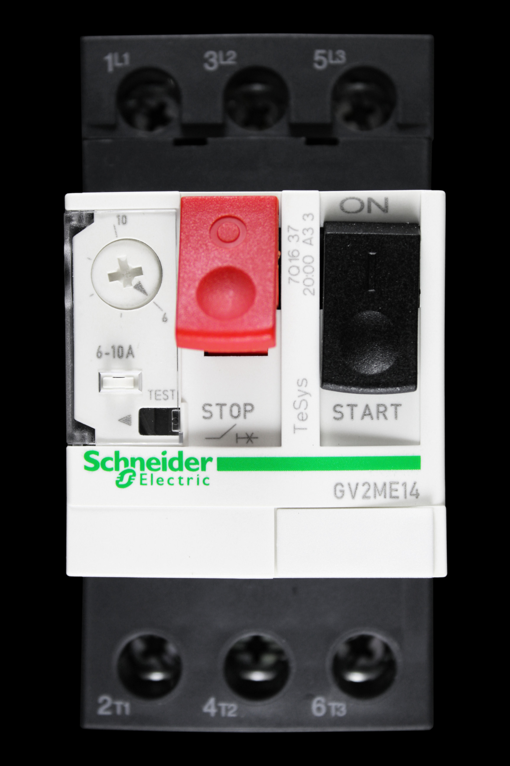 SCHNEIDER 6-10 AMP MOTOR PROTECTION CIRCUIT BREAKER GV2ME14