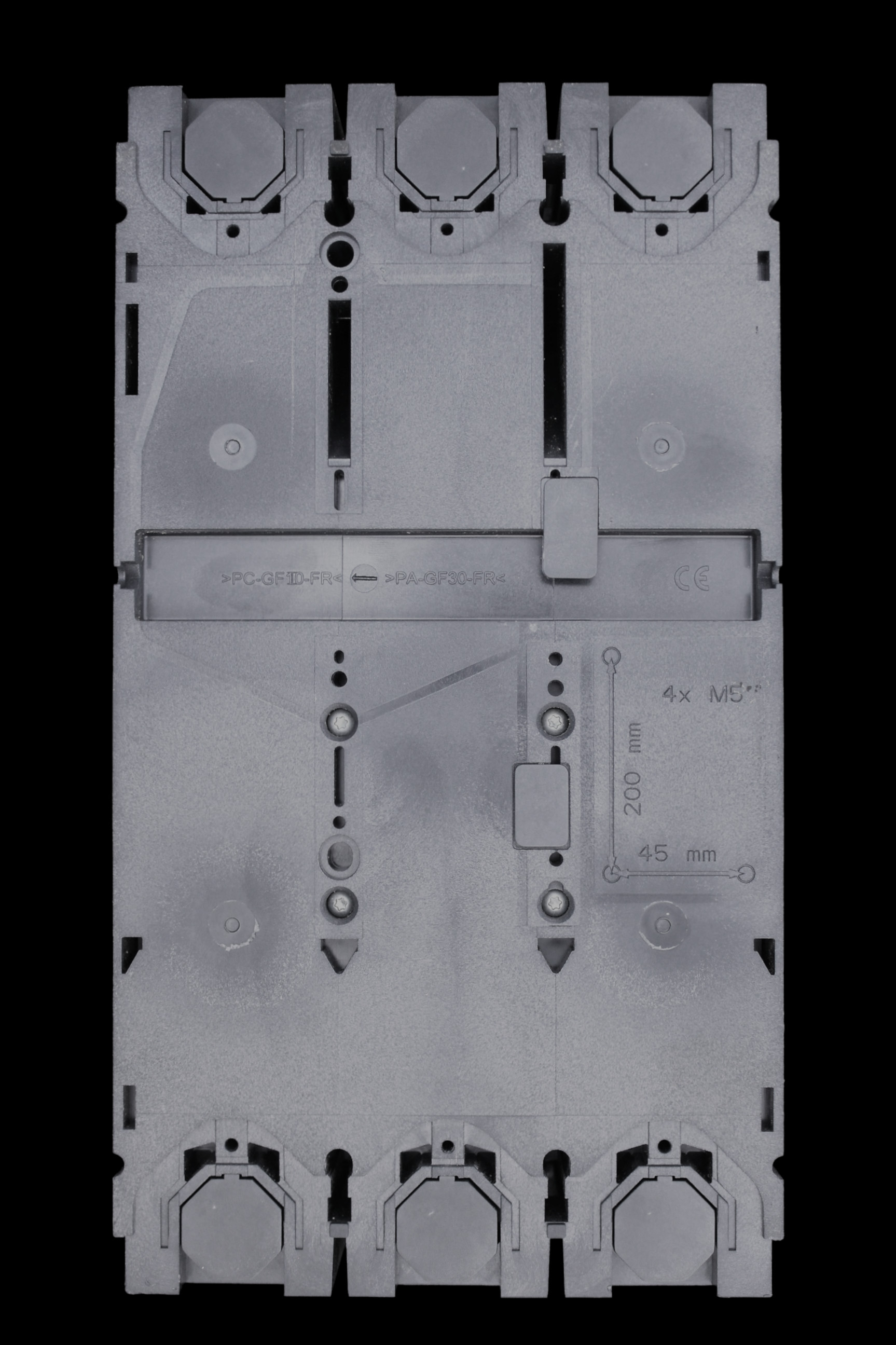 SCHNEIDER 400 AMP TRIPLE POLE SWITCH DISCONNECTOR NSX400NA