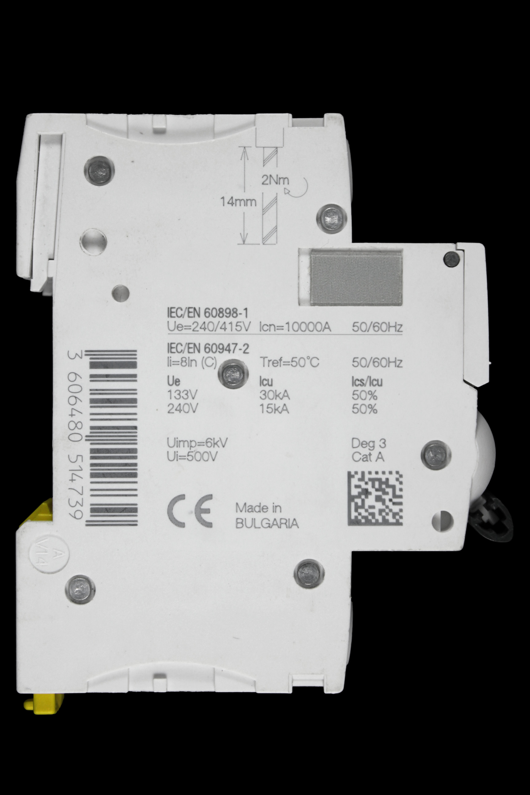 SCHNEIDER 16 AMP CURVE C 10kA MCB CIRCUIT BREAKER A9F54116 IC60H