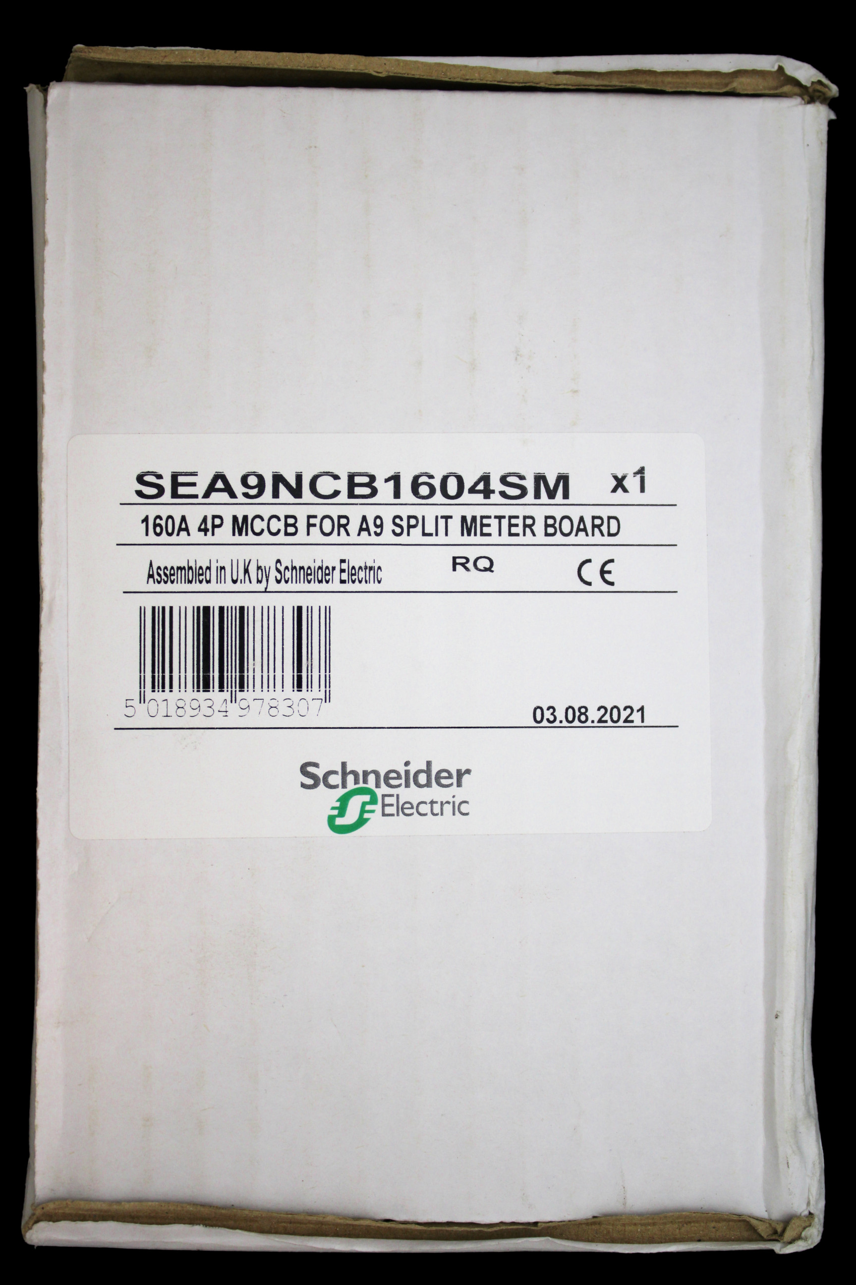 SCHNEIDER 160 AMP 36kA FOUR POLE MCCB NSX160F SEA9NCB1604SM