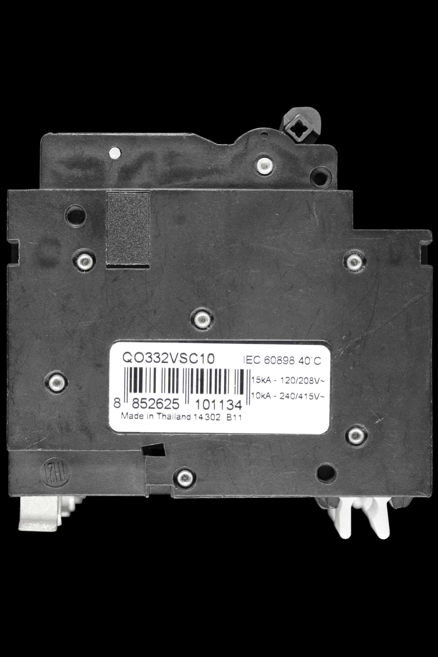 SCHNEIDER 32 AMP CURVE C 10kA TRIPLE POLE MCB CIRCUIT BREAKER QOvs QO332VSC10