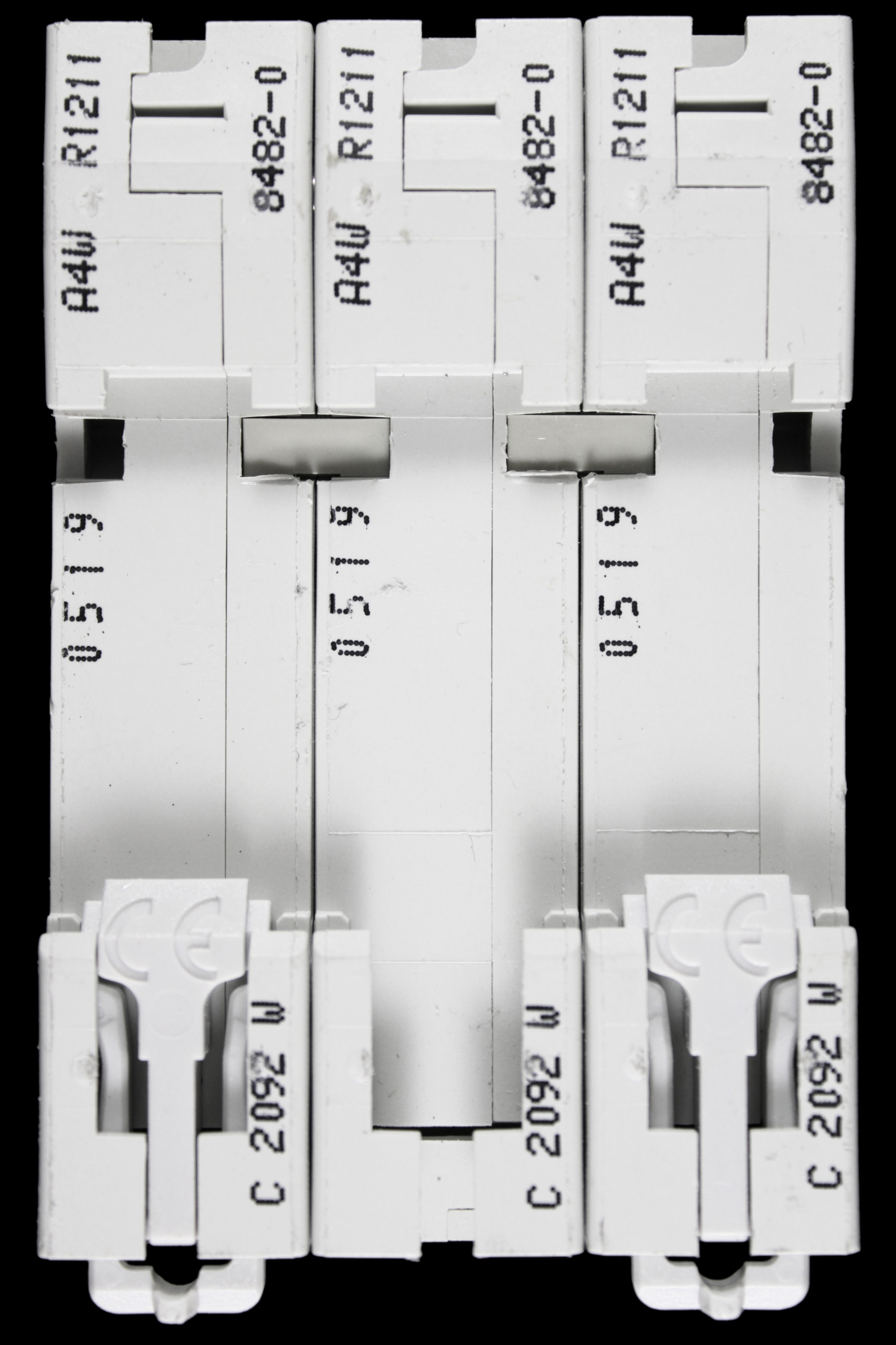 SCHNEIDER 50 AMP CURVE C 10kA TRIPLE POLE MCB CIRCUIT BREAKER C60HC 25679