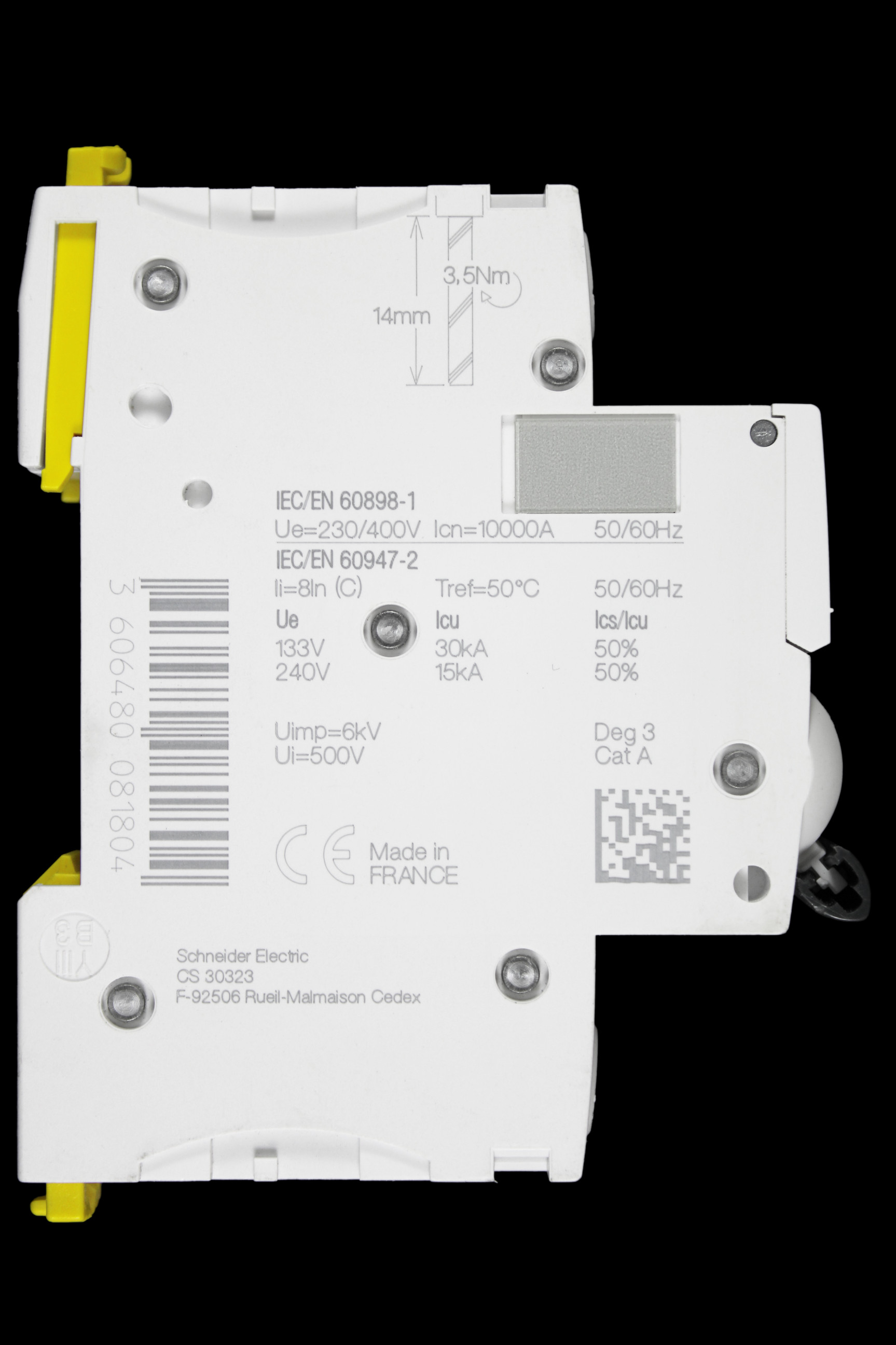 SCHNEIDER 32 AMP CURVE C 10kA MCB CIRCUIT BREAKER A9F84132 IC60H