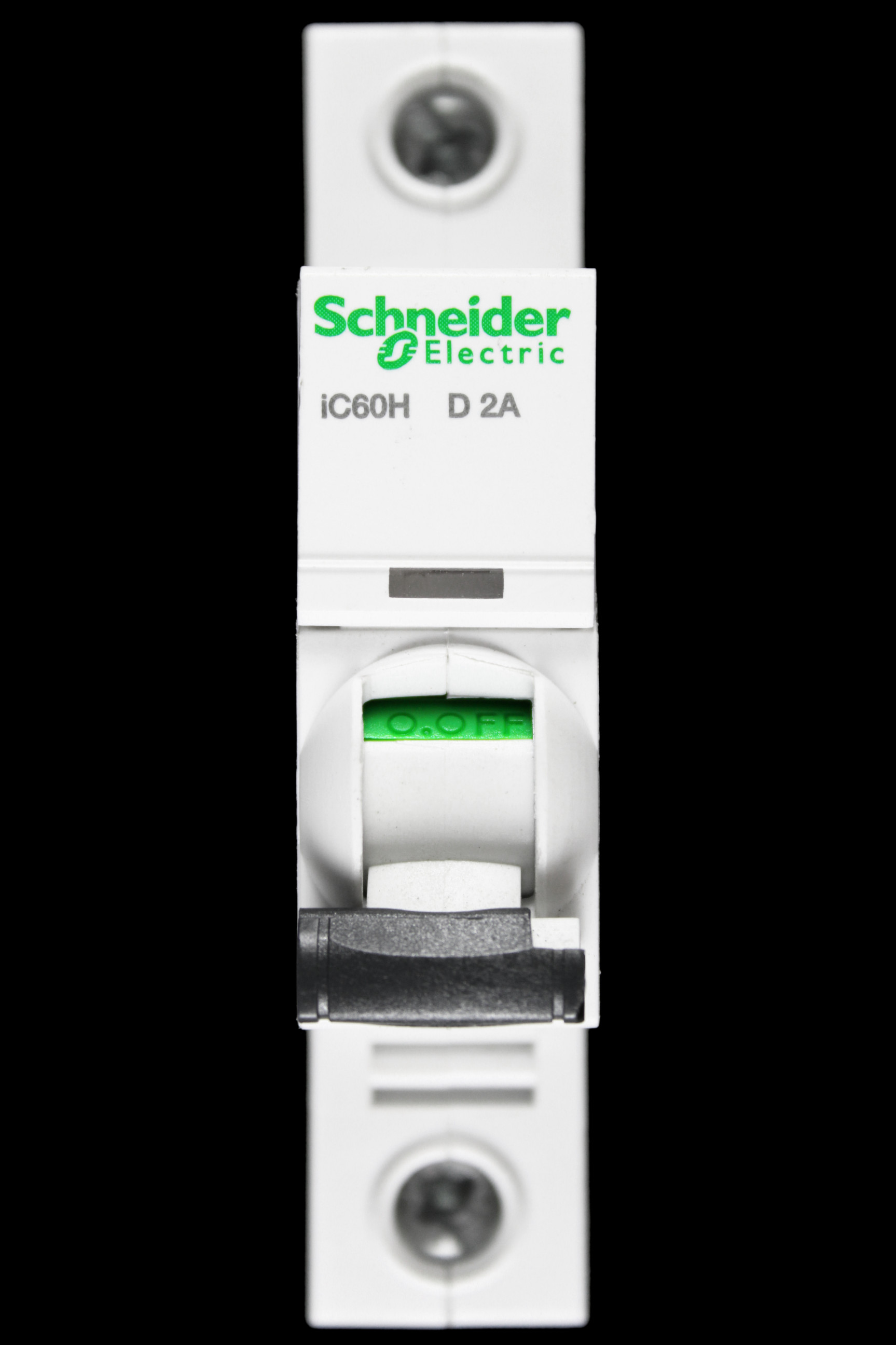 SCHNEIDER 2 AMP CURVE D 10kA MCB CIRCUIT BREAKER A9F55102 IC60H