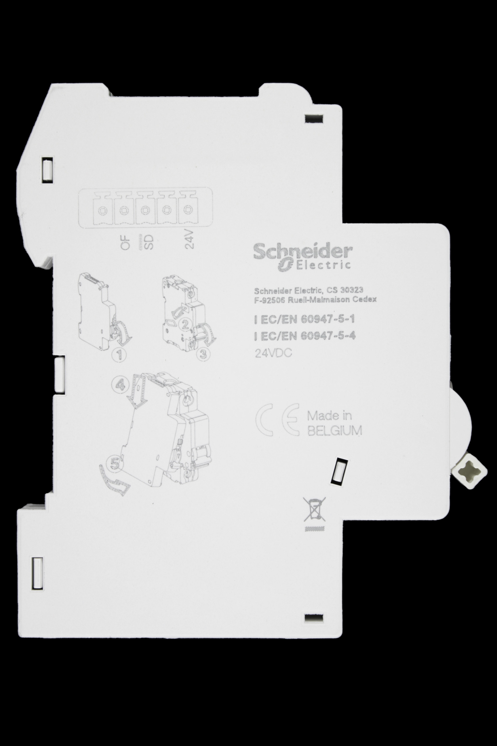 SCHNEIDER 24VDC AUXILIARY CONTACT OF+SD24 A9N26899