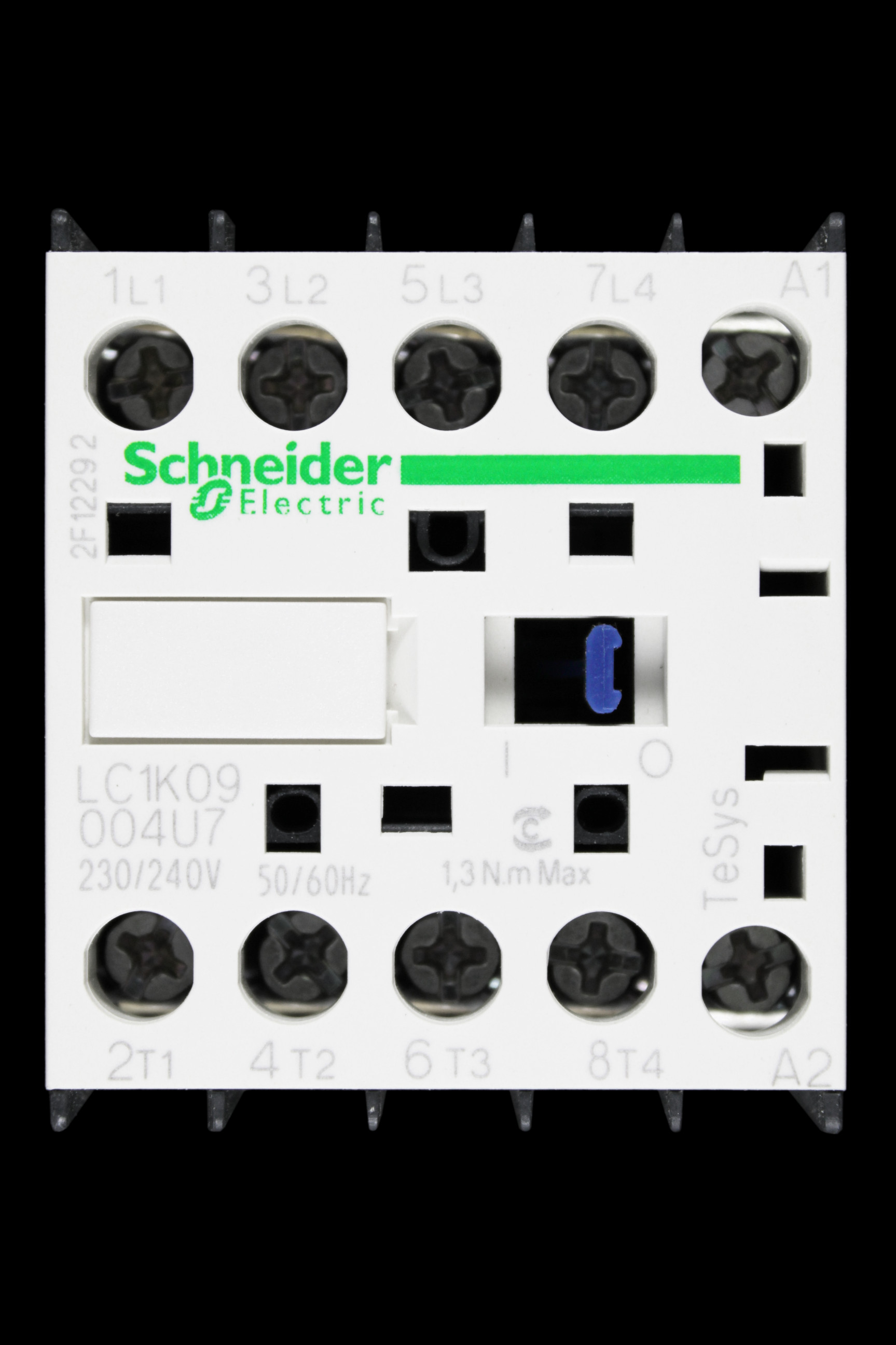 SCHNEIDER 20 AMP FOUR POLE NO CONTACTOR 230/240V COIL LC1K09004U7