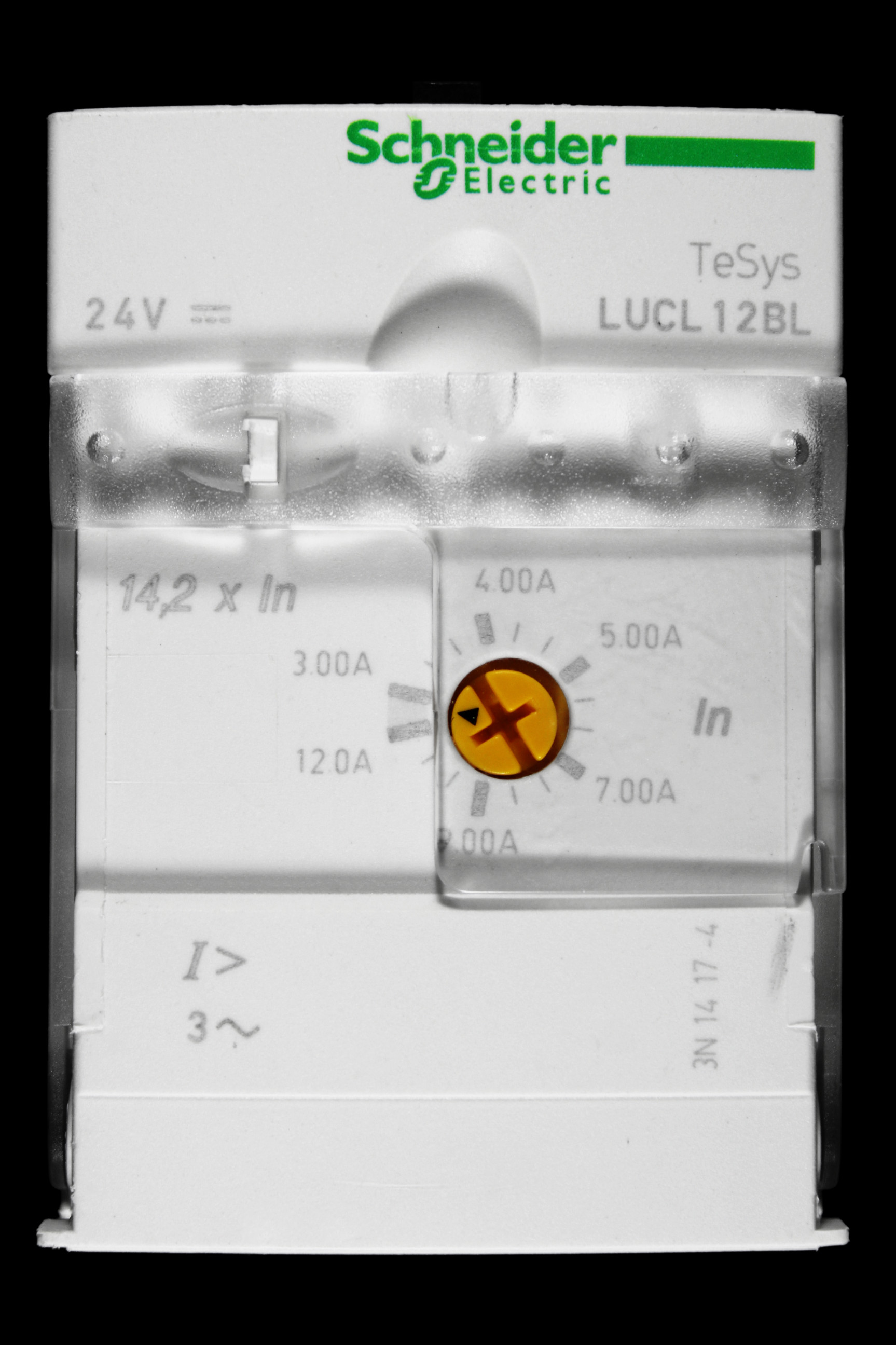 SCHNEIDER 3 – 12 AMP STANDARD CONTROL UNIT 24V DC COIL LUCL12BL
