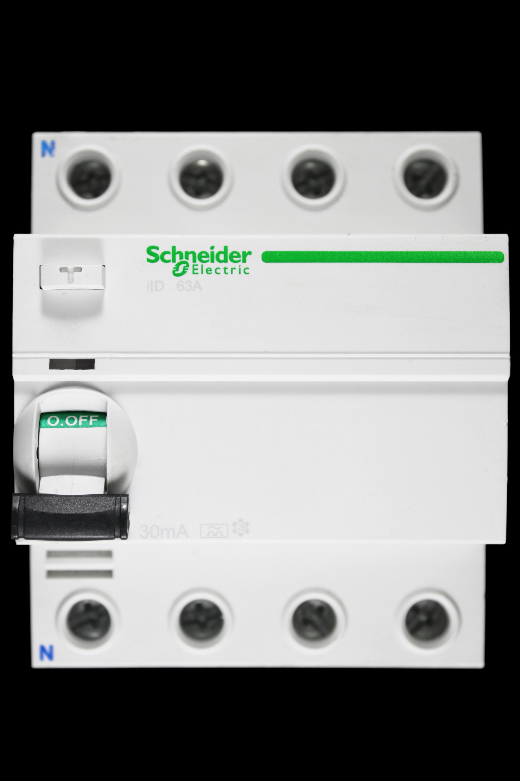 SCHNEIDER 63 AMP 30mA FOUR POLE RCCB RCD TYPE A ILD A9R21463 ACTI9