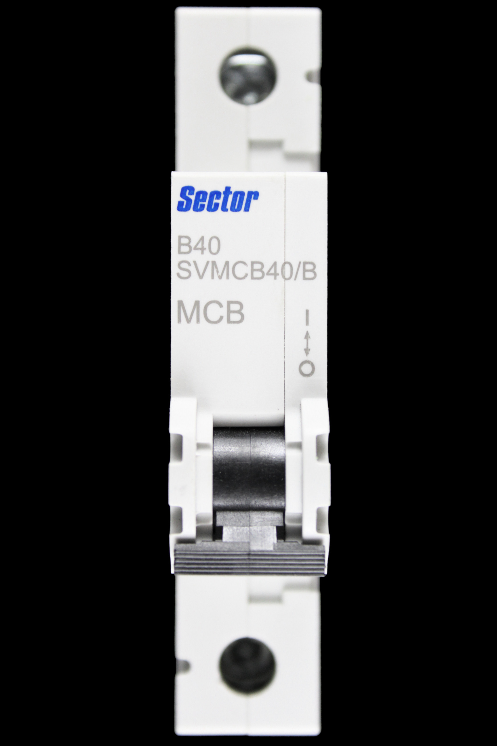 SECTOR 40 AMP CURVE B 6kA MCB CIRCUIT BREAKER SVMCB40/B NS