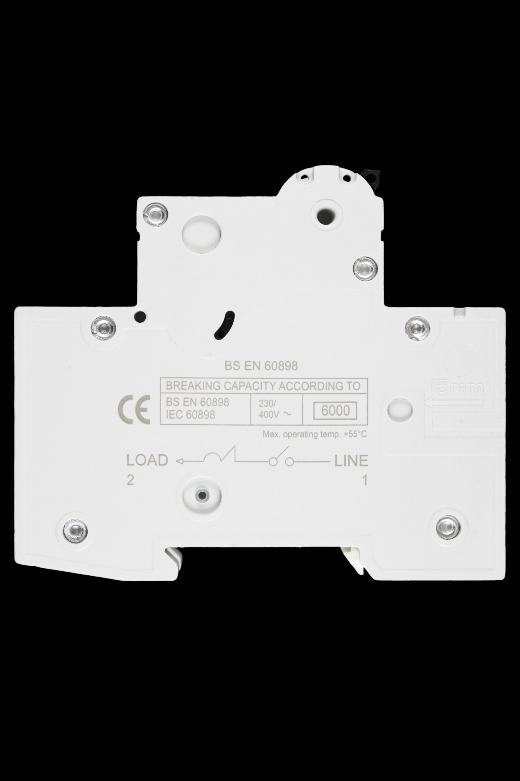 SECTOR 40 AMP CURVE B 6kA MCB CIRCUIT BREAKER SVMCB40/B NS