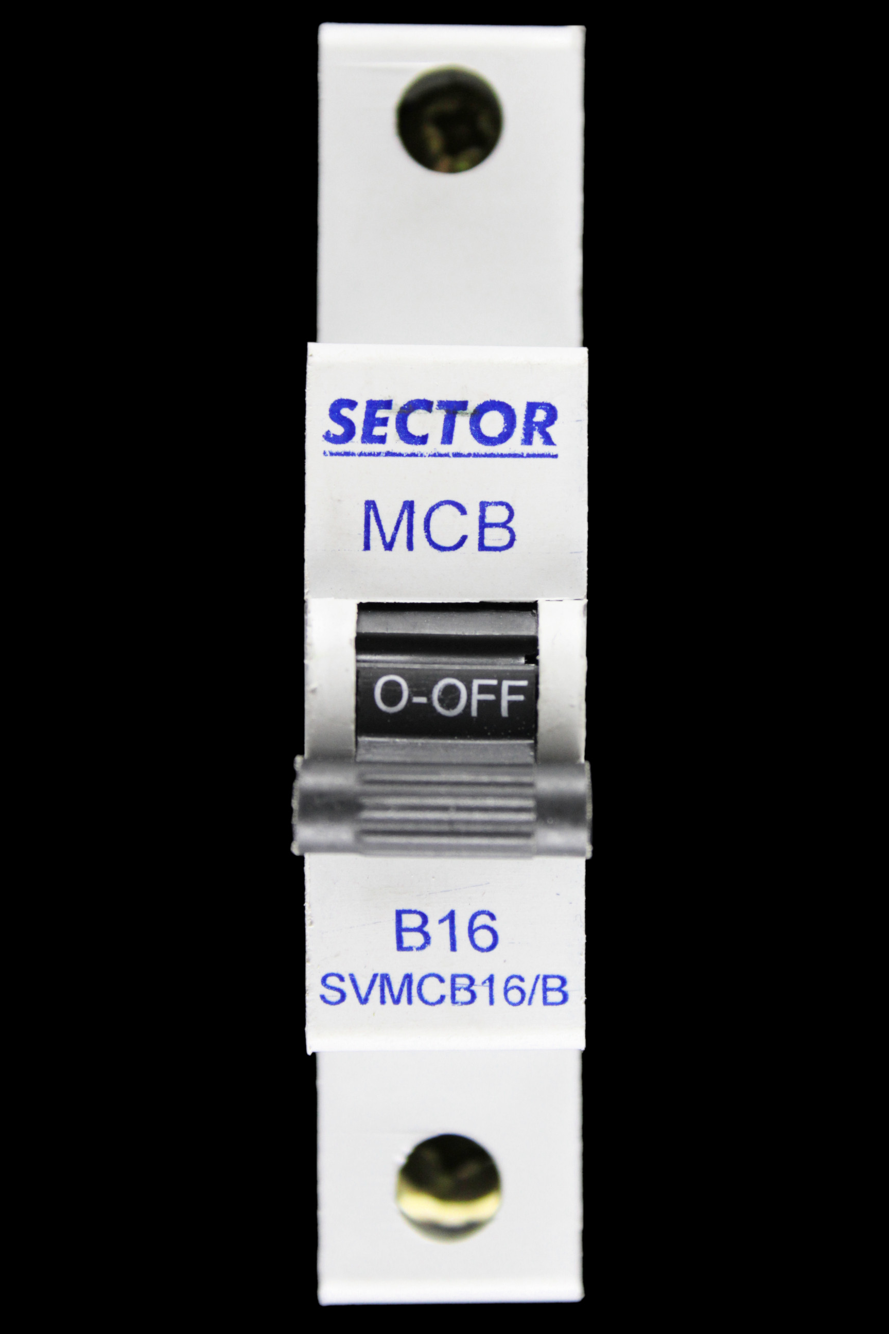 SECTOR 16 AMP CURVE B 6kA MCB CIRCUIT BREAKER SVMCB16/B BR