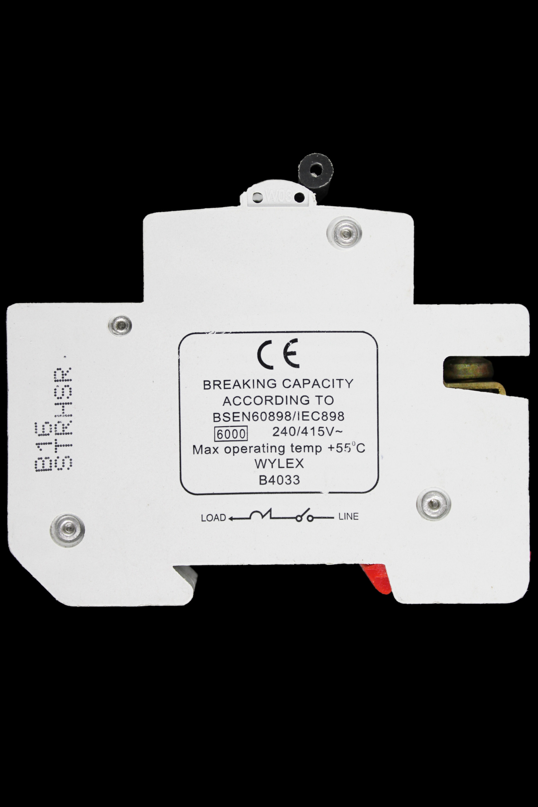 SECTOR 16 AMP CURVE B 6kA MCB CIRCUIT BREAKER SVMCB16/B BR