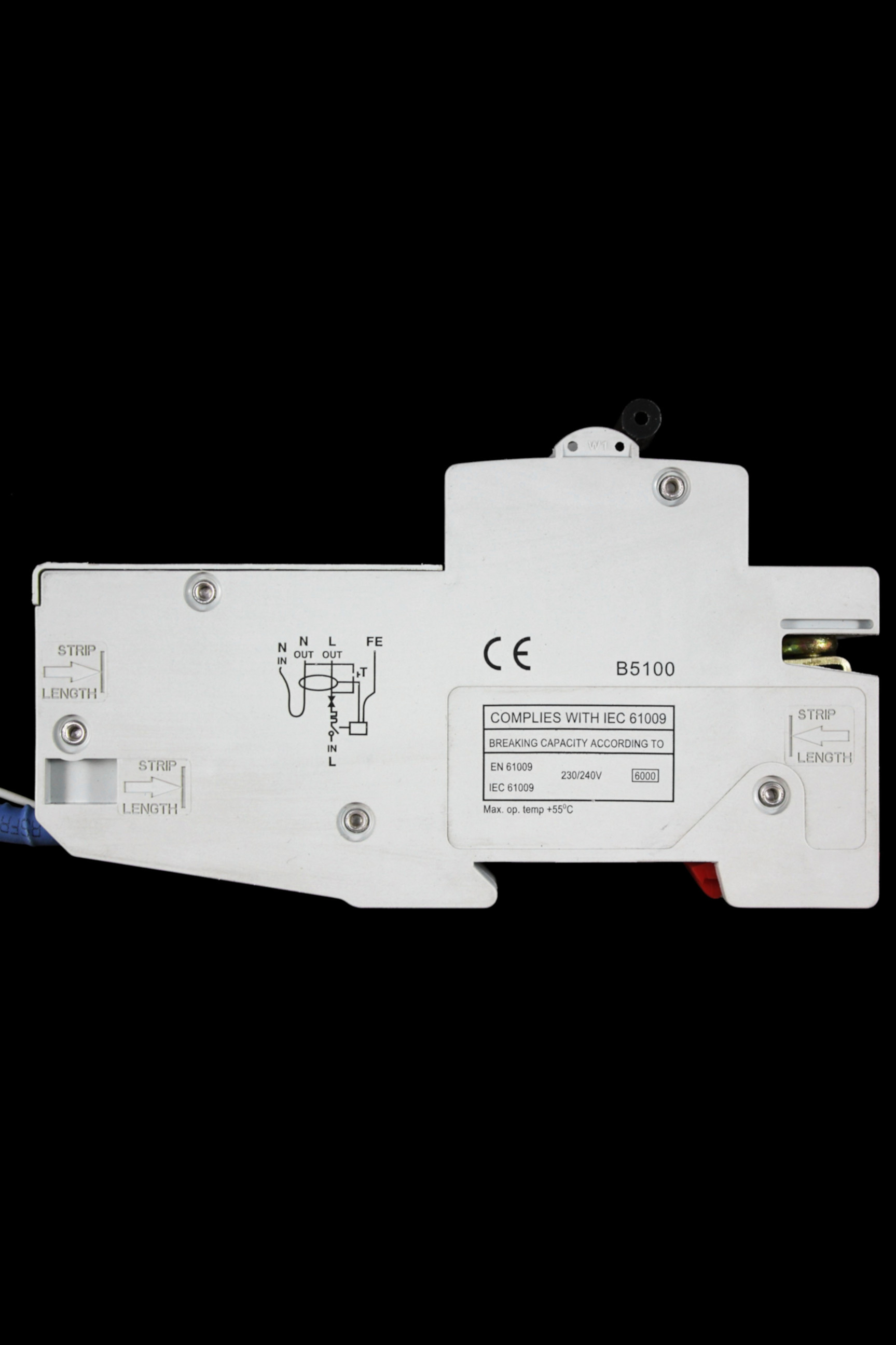 SECTOR 16 AMP CURVE B 6kA 30mA RCBO TYPE A SVRCBO16/B BLUE