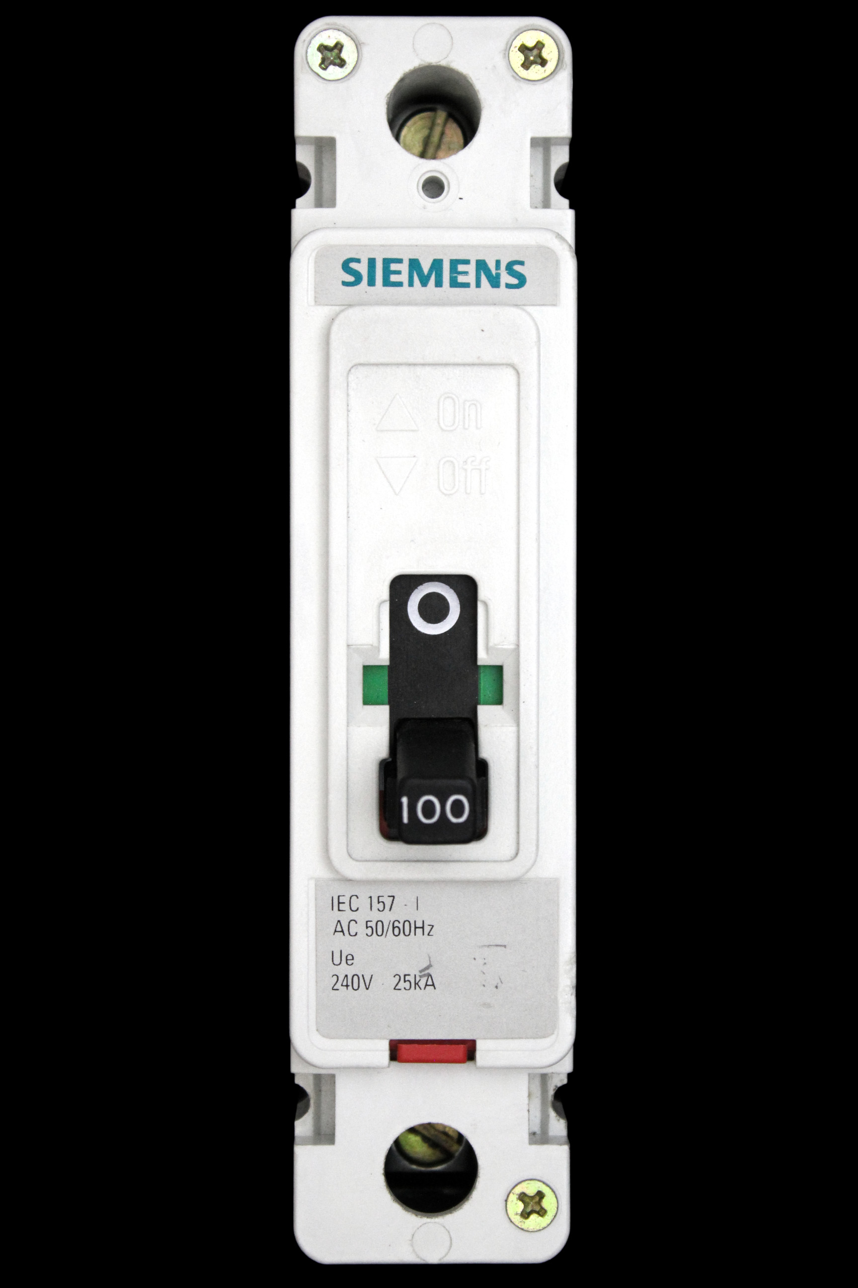 SIEMENS 100 MCCB 25kA