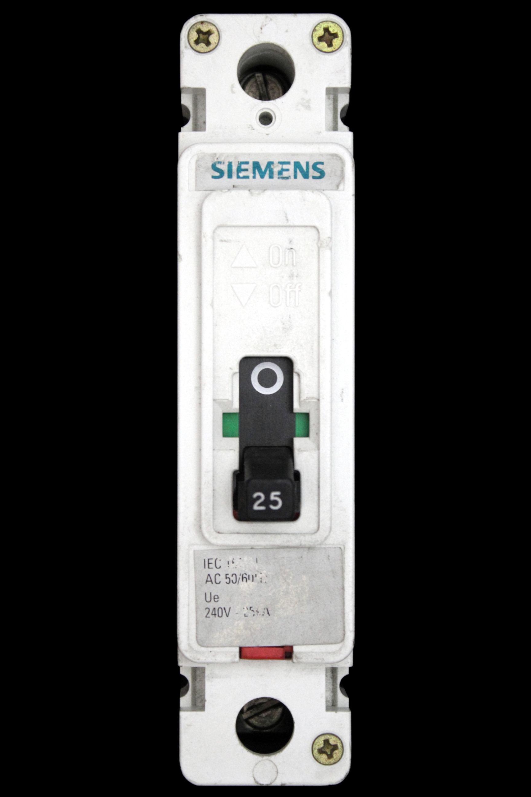 SIEMENS 25 MCCB 25kA