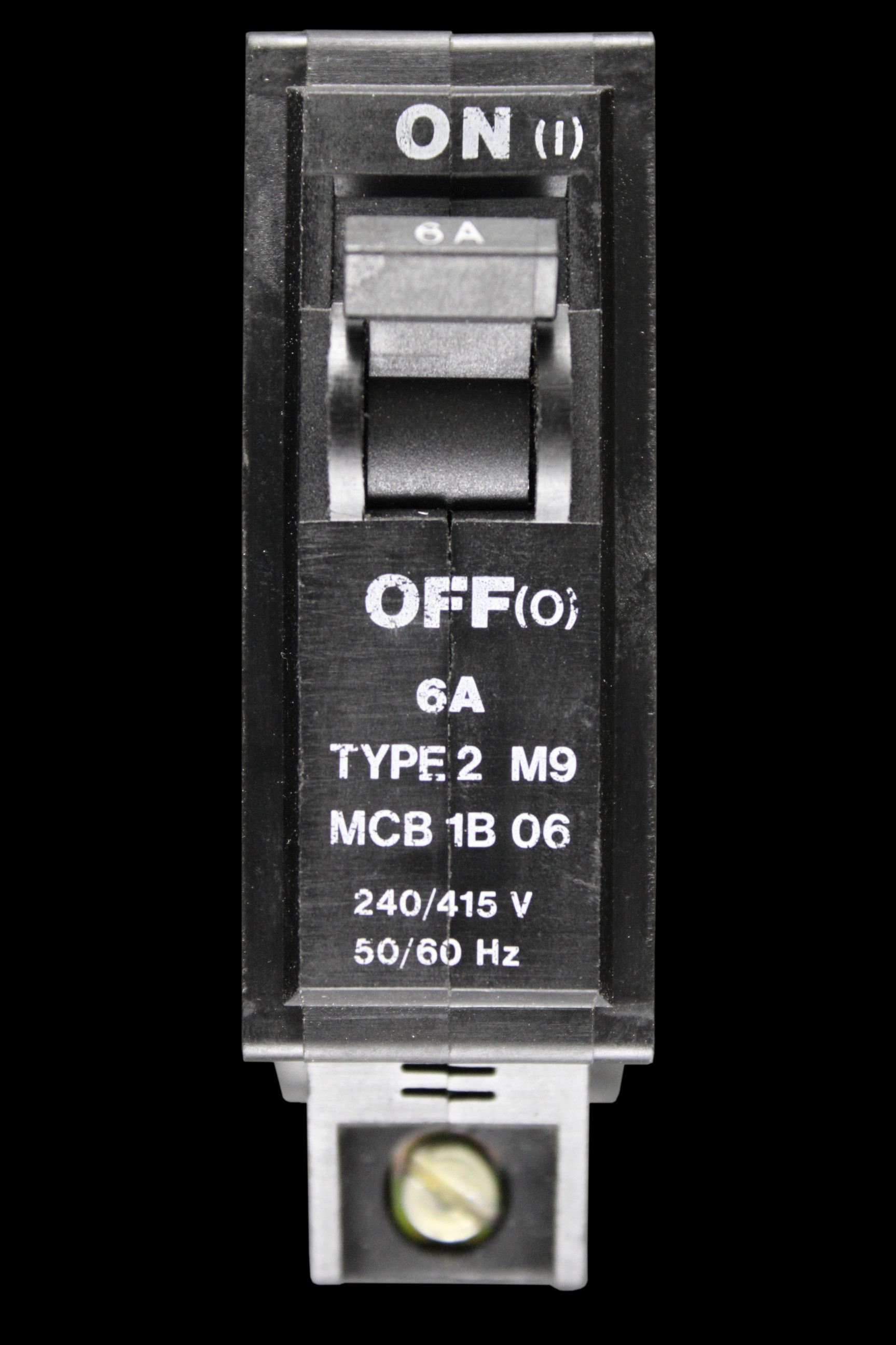 SIMPLEX TYPE 2 6 MCB M9 CIRCUIT BREAKER MCB1B06