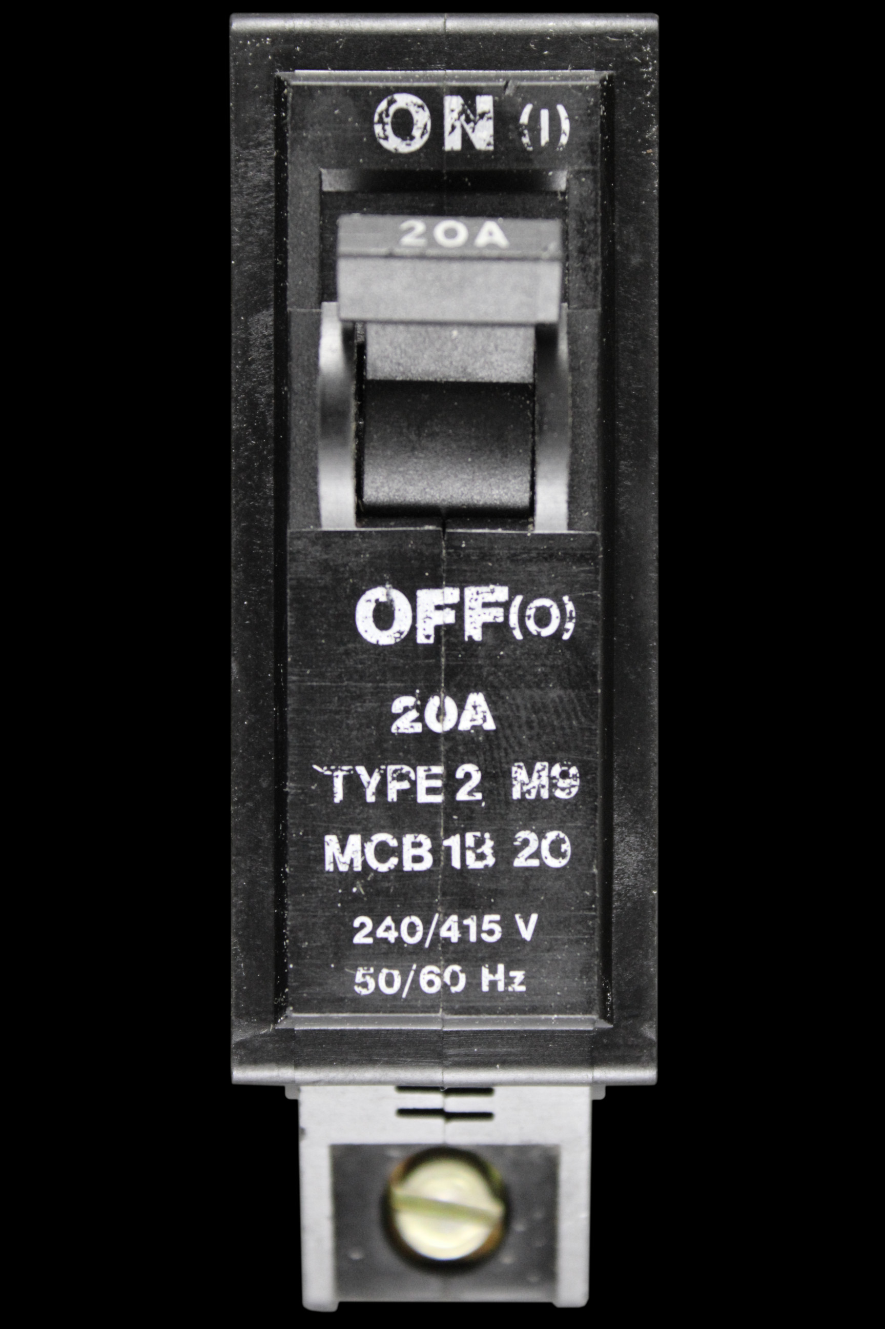 SIMPLEX TYPE 2 20 MCB M9 CIRCUIT BREAKER MCB1B20