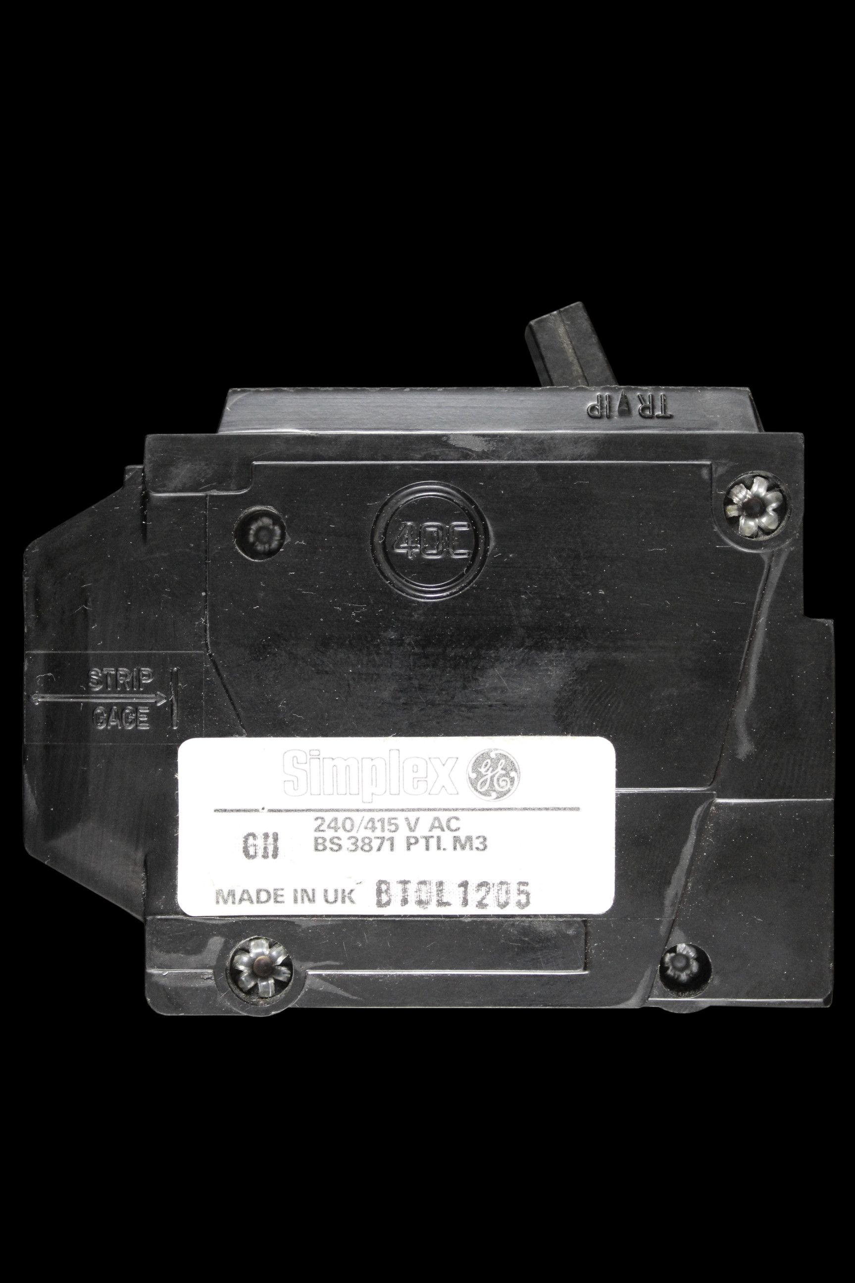 SIMPLEX 5 MCB M3 CIRCUIT BREAKER BTQL1205