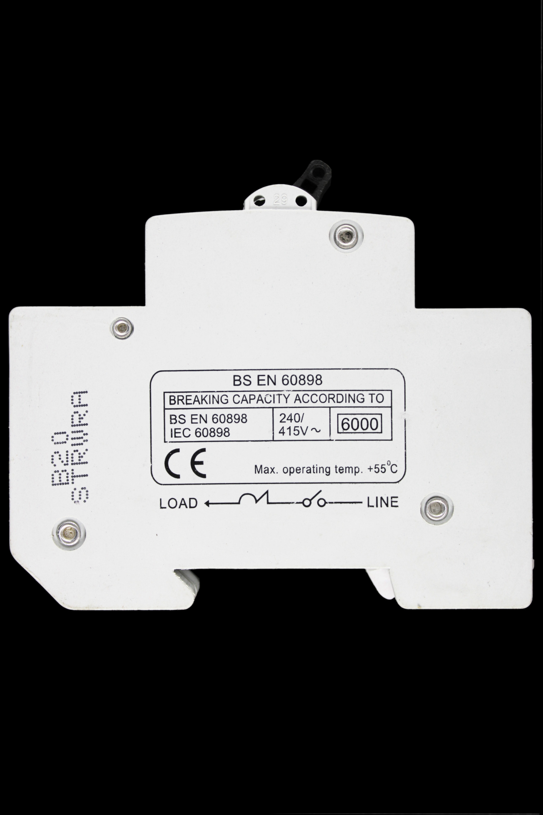 STEEPLE 20 AMP CURVE B 6kA  MCB CIRCUIT BREAKER D2SB20B