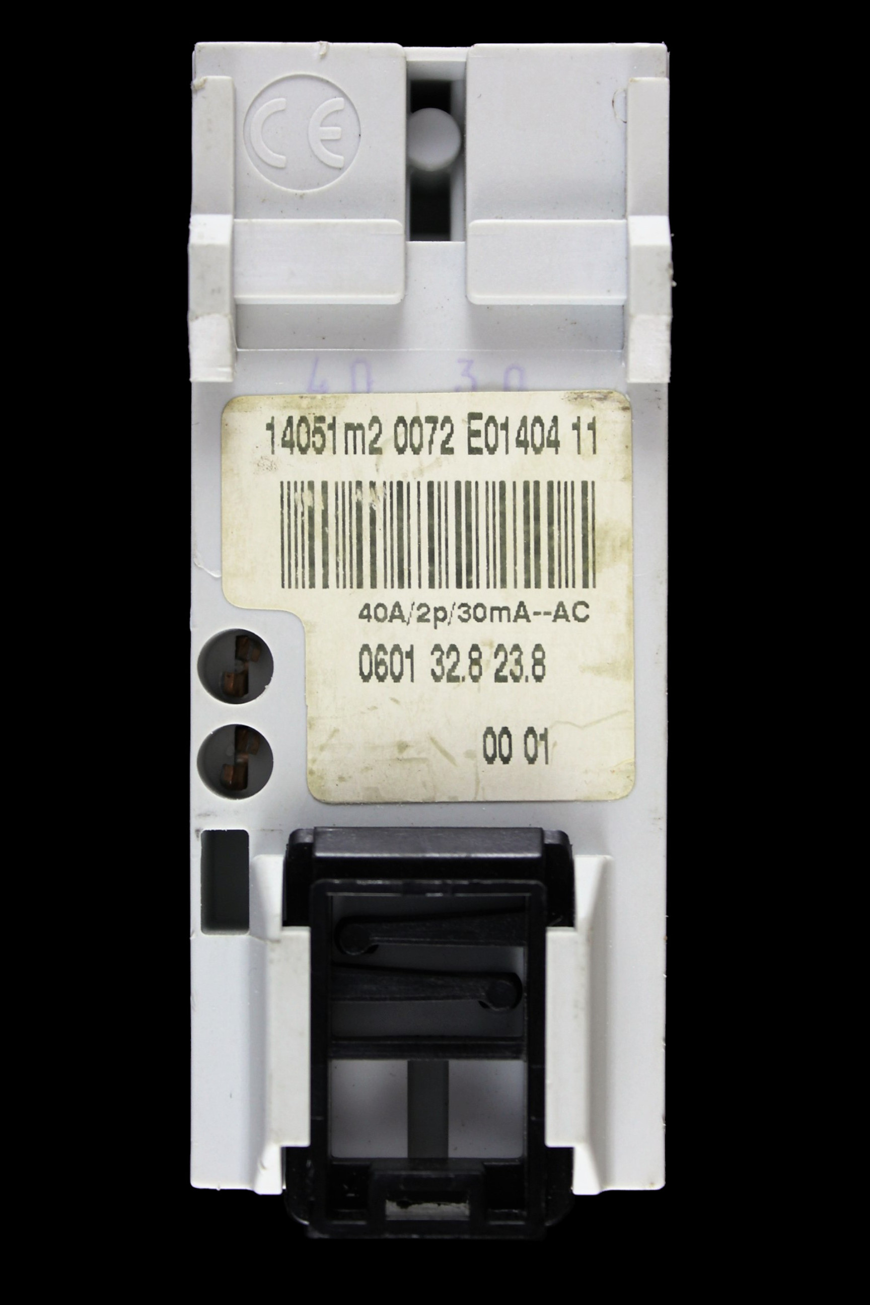 STEEPLE 40 AMP 30mA DOUBLE POLE RCD TYPE AC SD62
