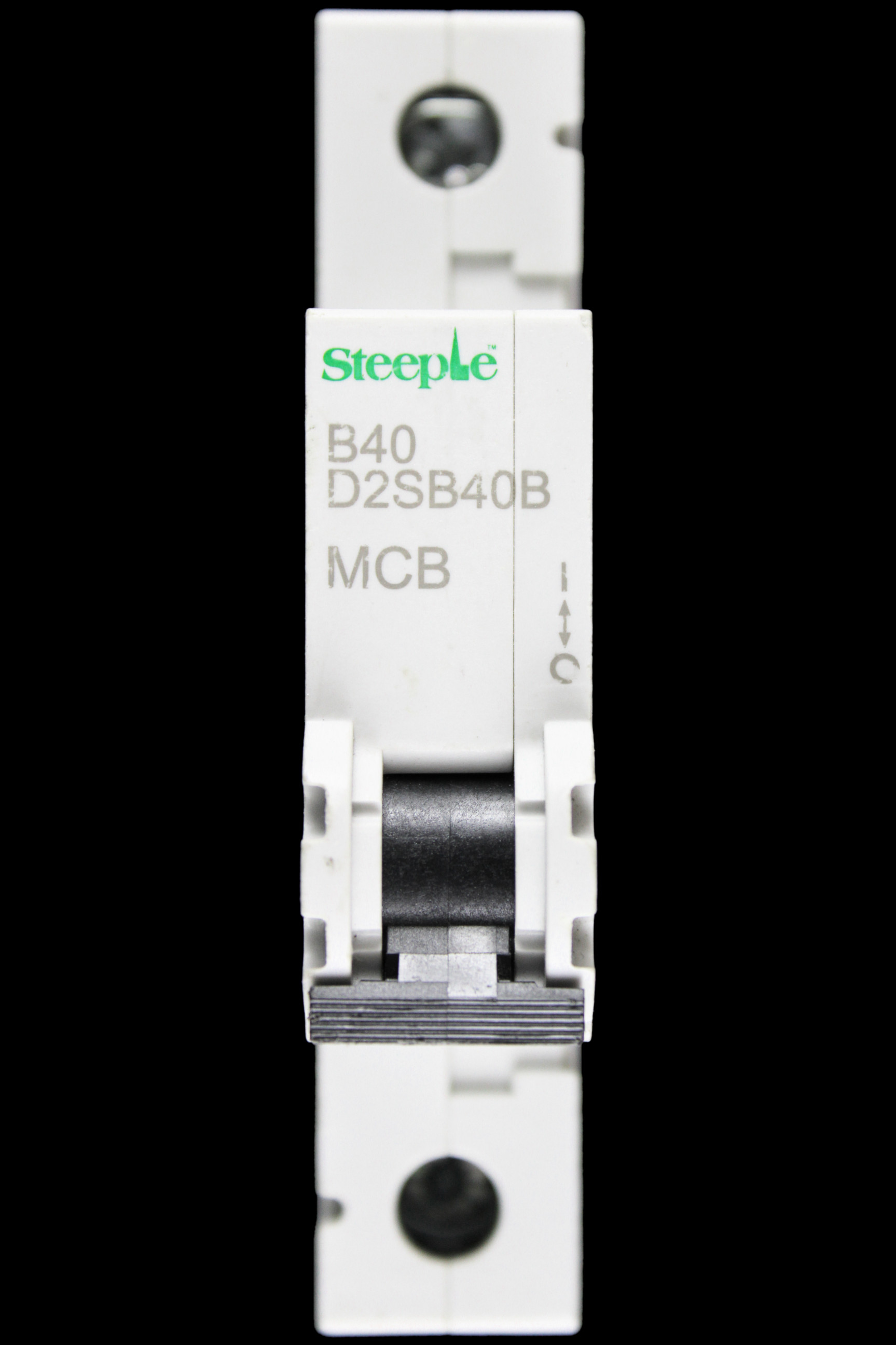 STEEPLE 40 AMP CURVE B 6kA MCB CIRCUIT BREAKER D2SB40B