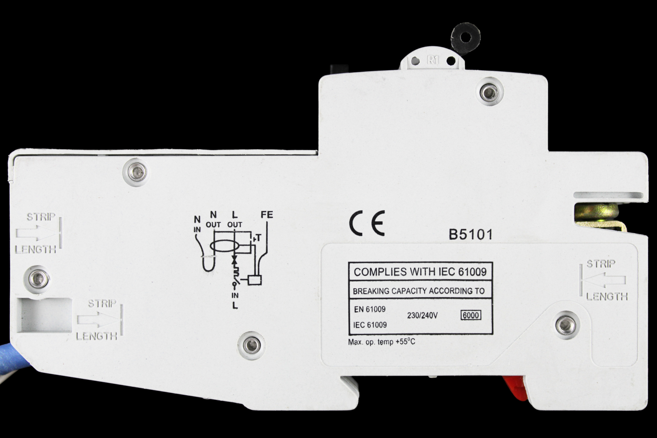 STEEPLE 20 AMP CURVE B 6kA 30mA RCBO TYPE A DSBRCBO20B