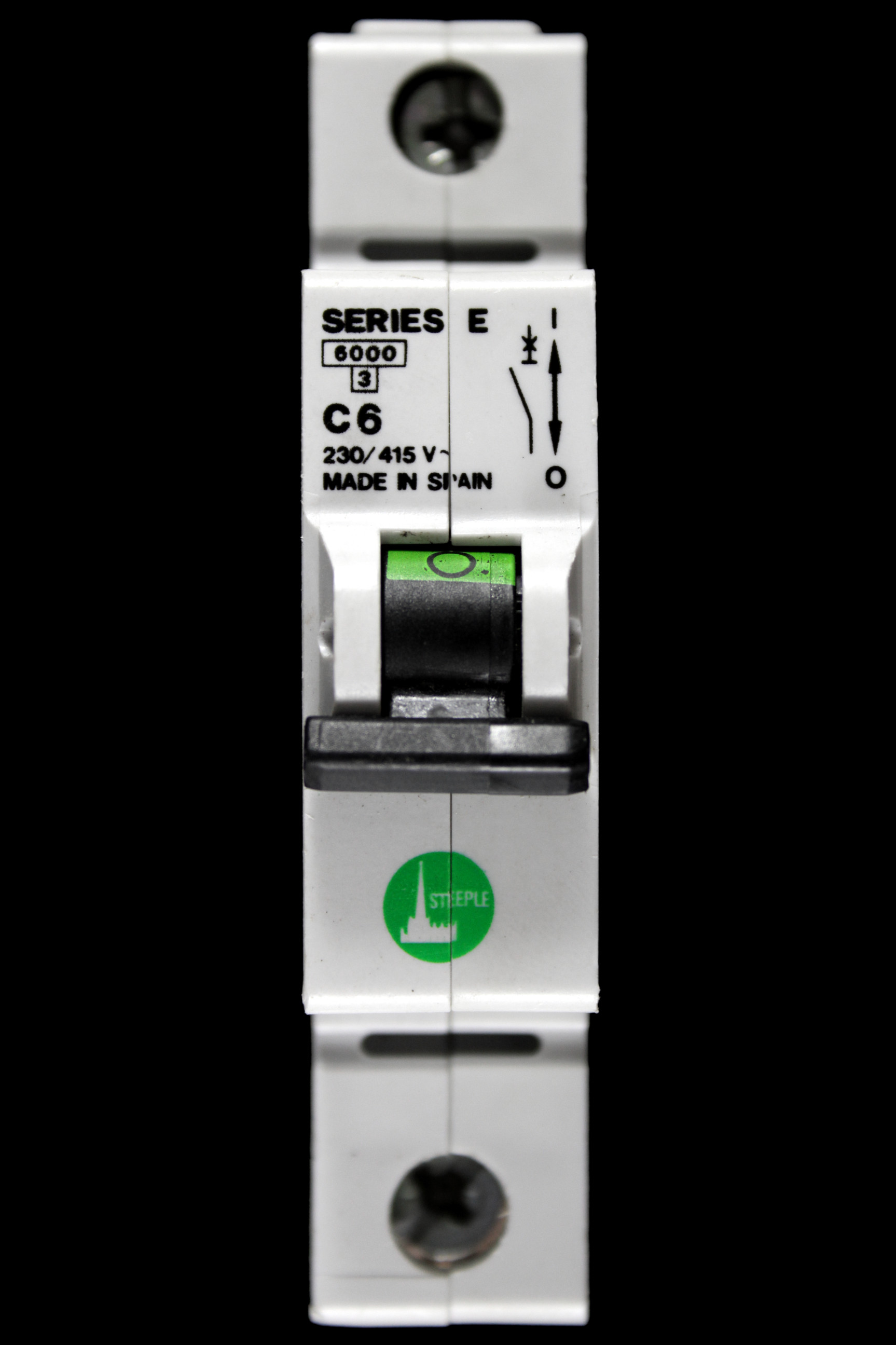 STEEPLE C 6 MCB 6kA CIRCUIT BREAKER SERIES E