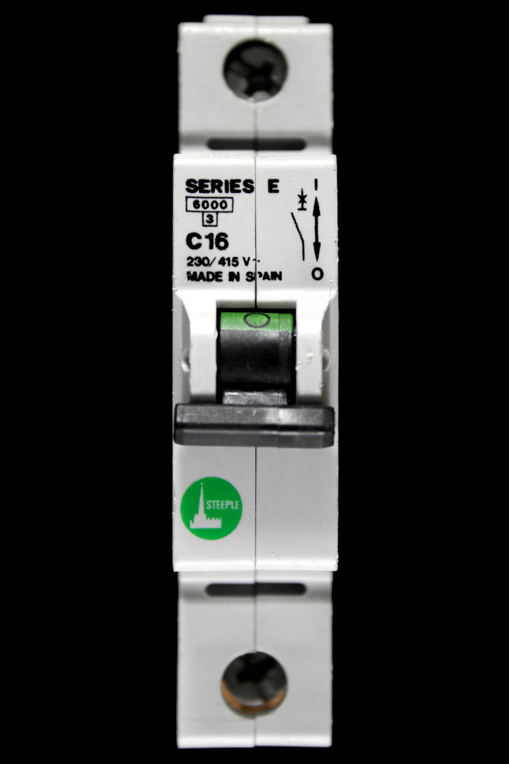 STEEPLE C 16 MCB 6kA CIRCUIT BREAKER SERIES E