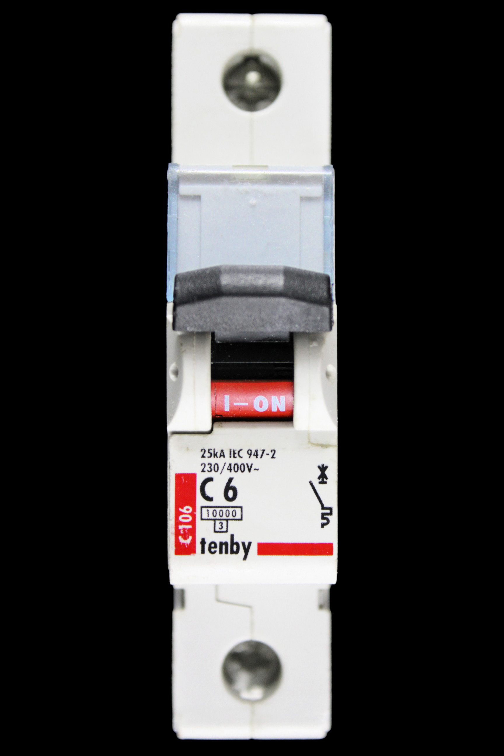 TENBY 6 AMP CURVE C 10kA MCB CIRCUIT BREAKER C106
