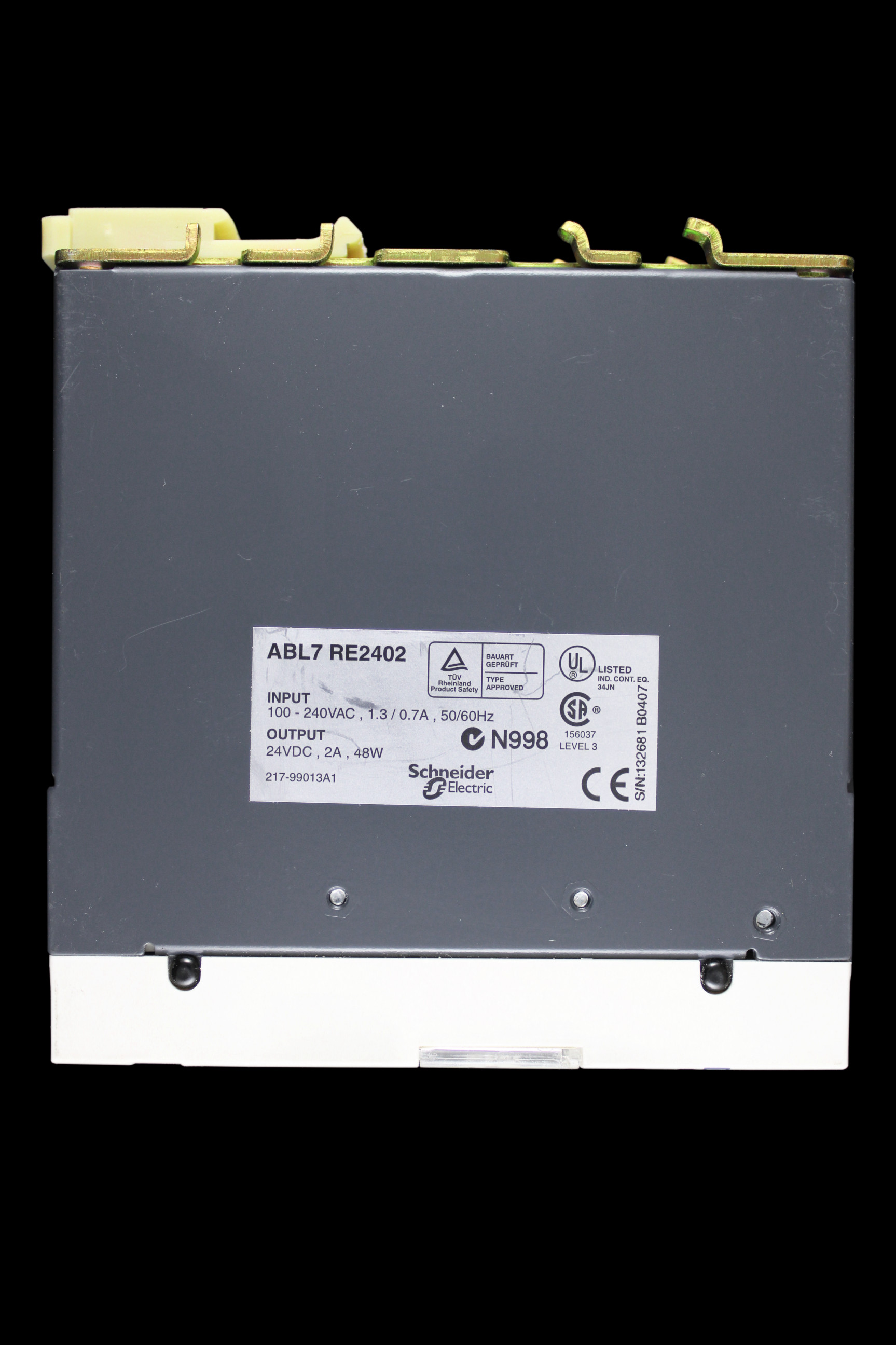 TELEMECANIQUE 24V DC 2 AMP REGULATED SWITCH MODE POWER SUPPLY ABL7 RE2402