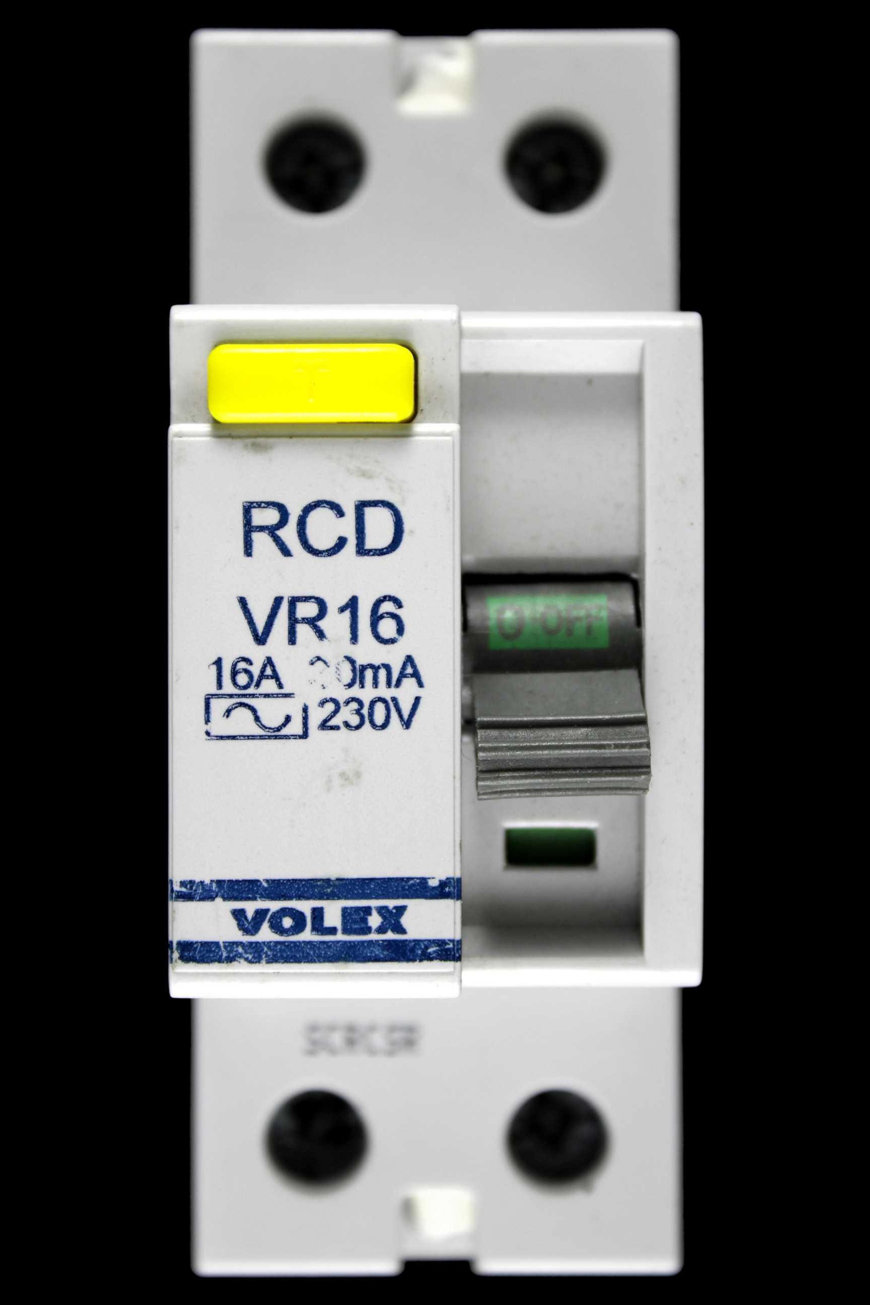 VOLEX 16 RCD DOUBLE POLE 30mA TYPE AC VR16