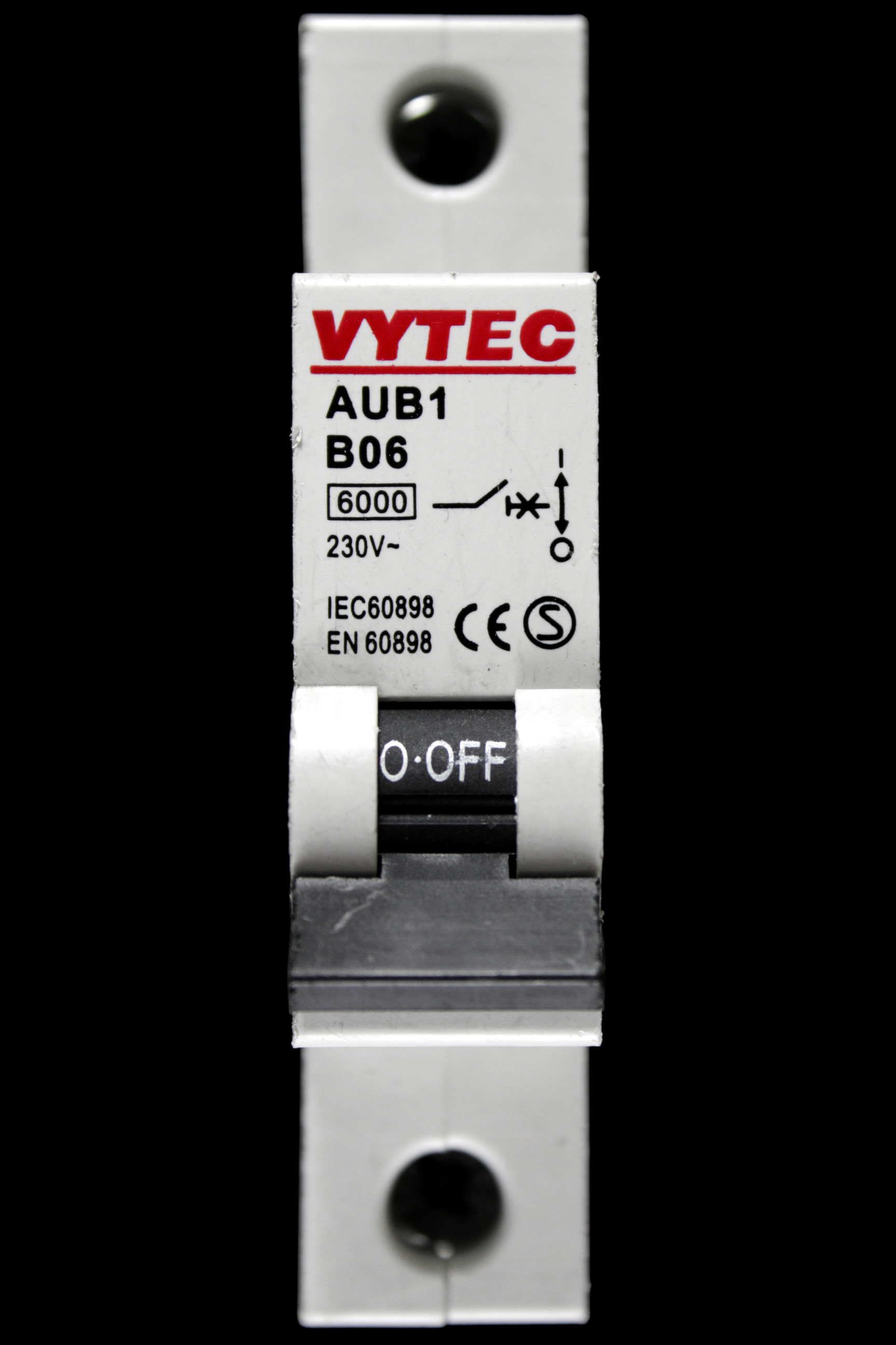 VYTEC B 6 MCB 6kA CIRCUIT BREAKER AUB1 S2