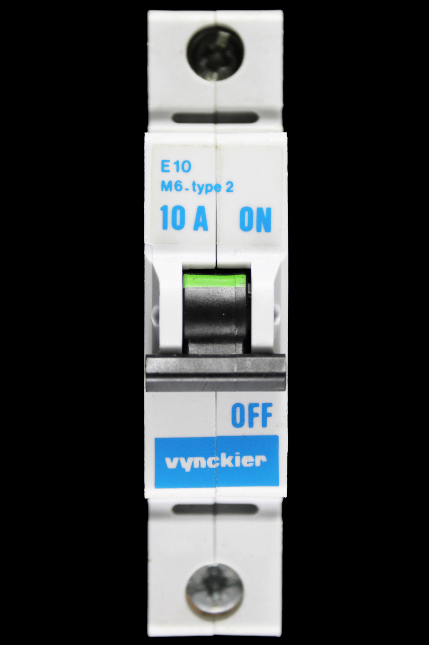 VYNCKIER 10 AMP TYPE 2 M6 MCB CIRCUIT BREAKER E10 098/534110-000