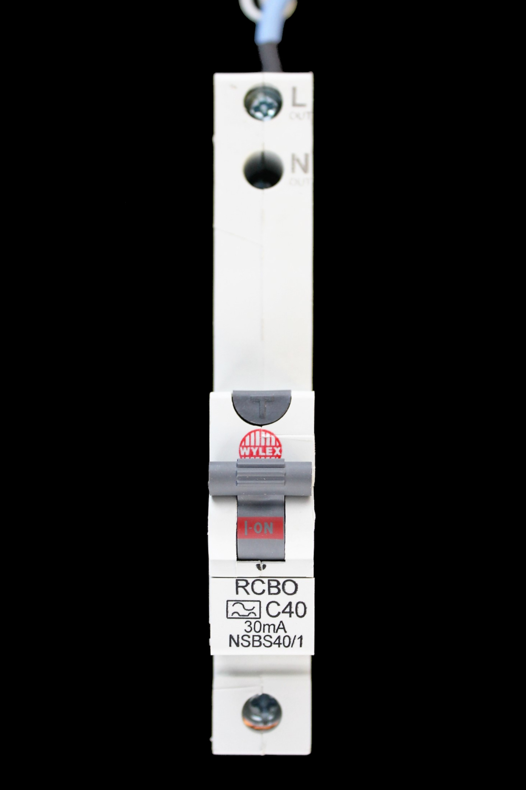 WYLEX C 40 RCBO 6kA 30mA TYPE A NSBS40/1 BC