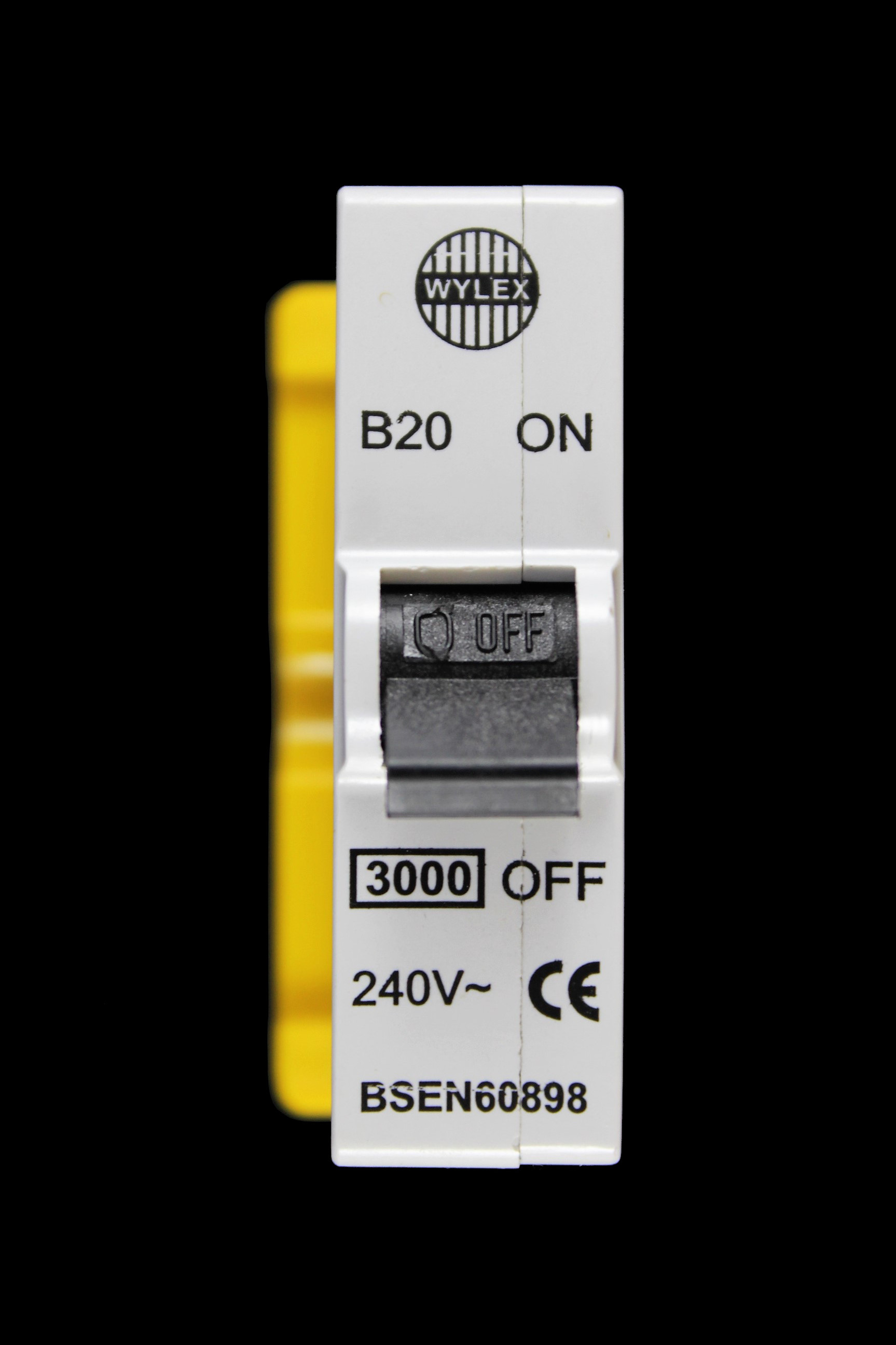 WYLEX 20 AMP CURVE B 3kA MCB CIRCUIT BREAKER PUSH PLUG IN ABB New