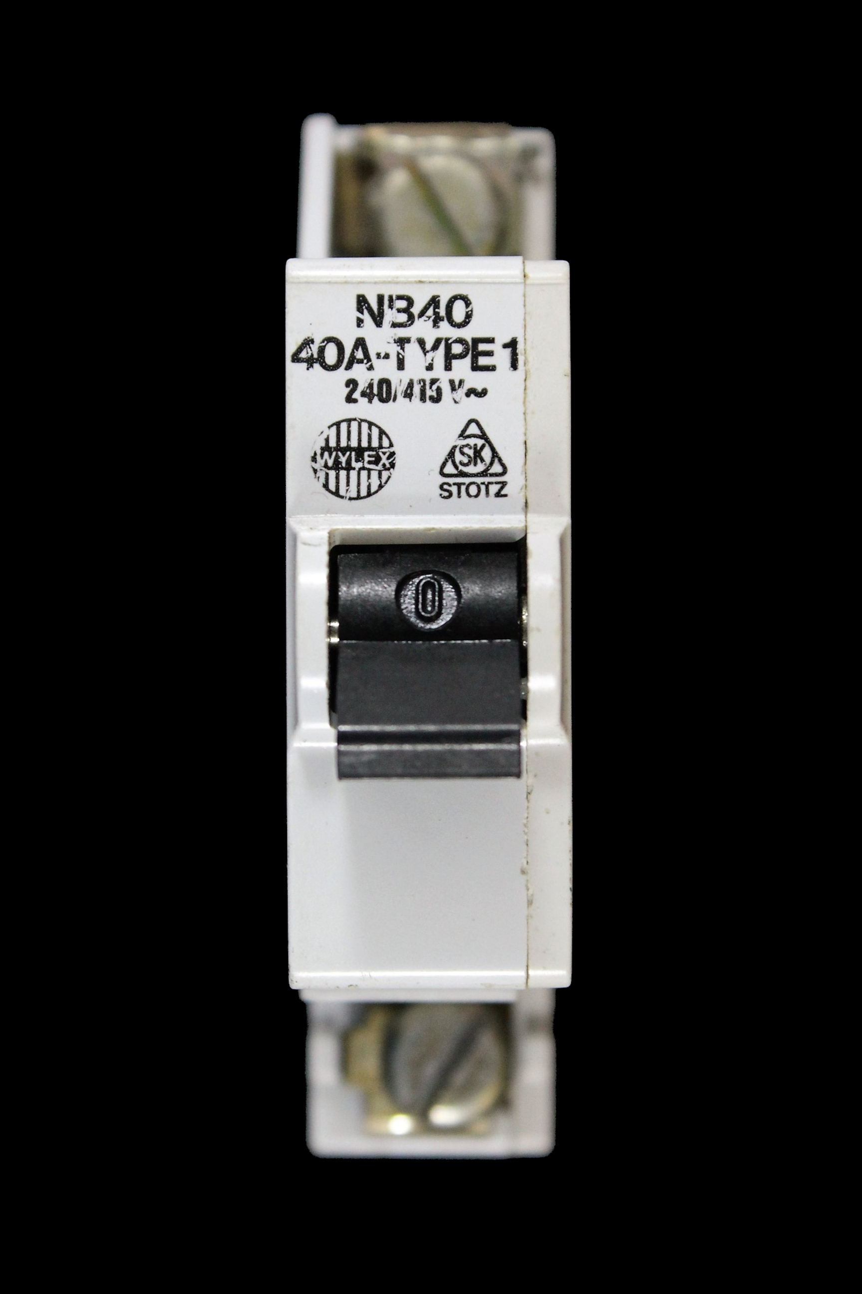 WYLEX 40 AMP TYPE 1 M4 MCB CIRCUIT BREAKER NB40 STOTZ
