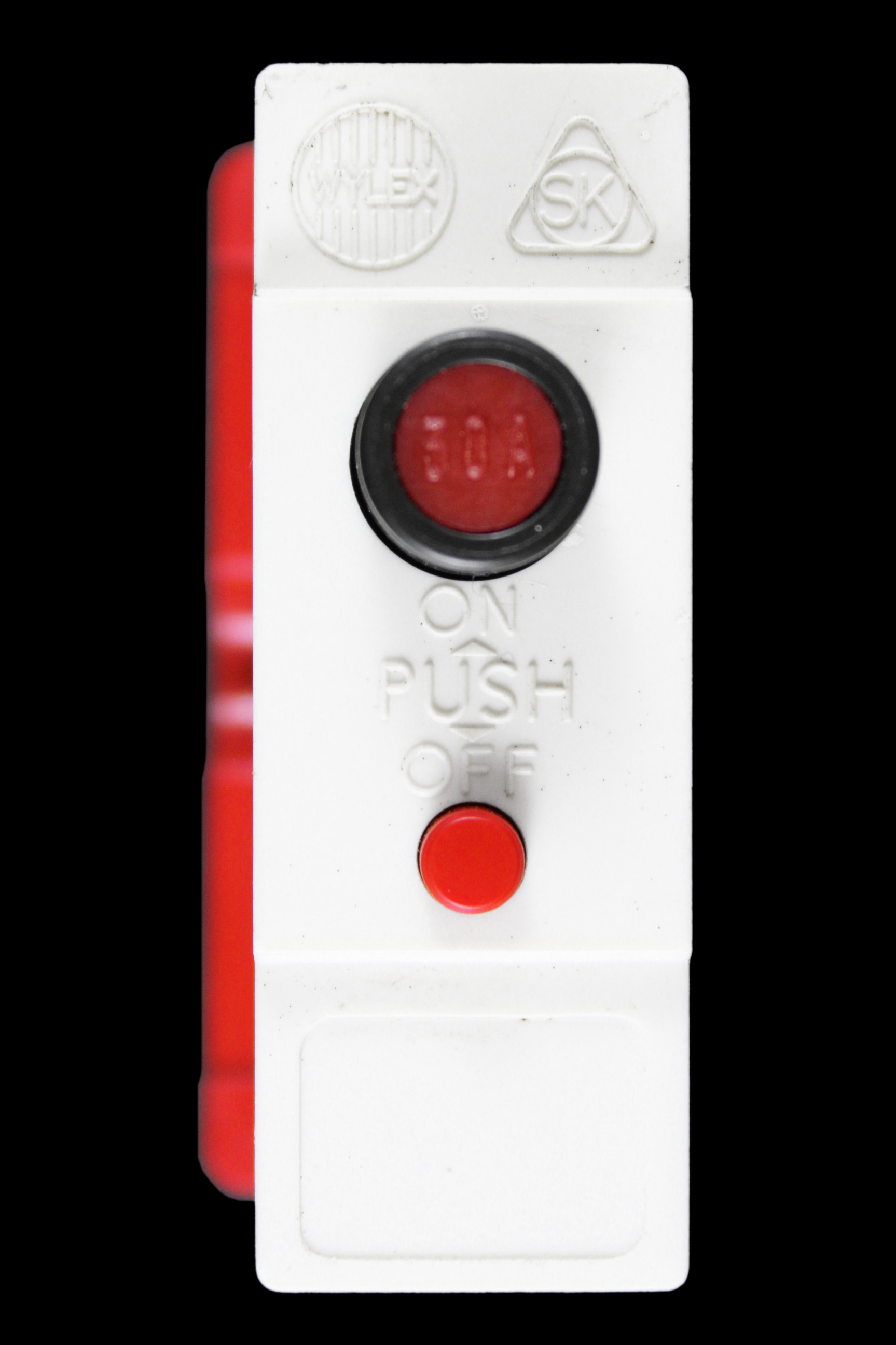 WYLEX 30 AMP CURVE B M2 MCB CIRCUIT BREAKER PUSH PLUG IN