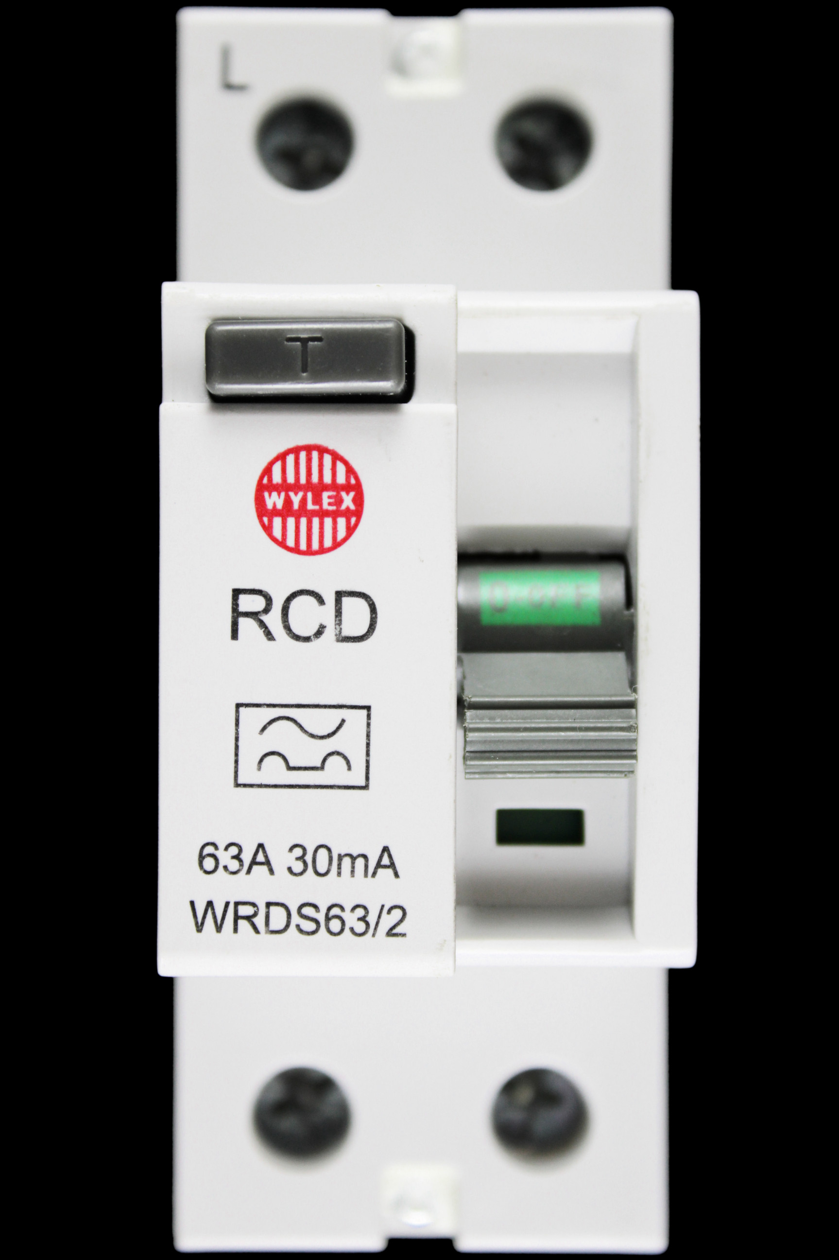 WYLEX 63 AMP 30mA DOUBLE POLE RCD TYPE A WRDS63/2