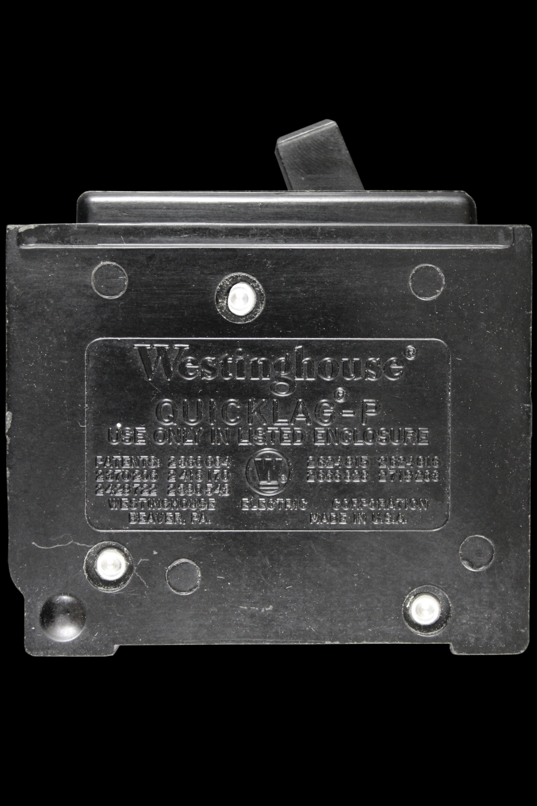 WESTINGHOUSE 10 MCB CIRCUIT BREAKER QUICKLAG&hyphen;P