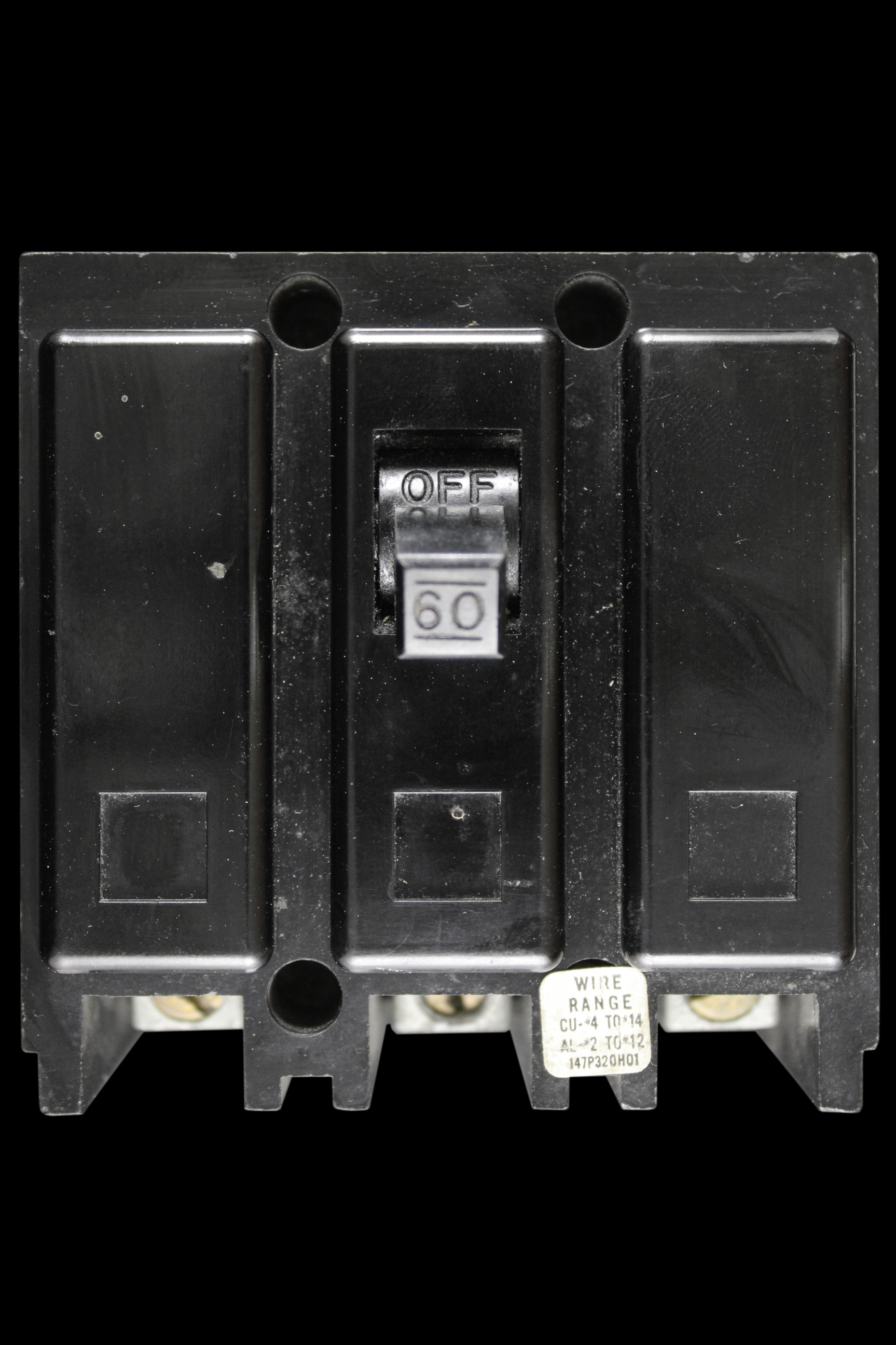WESTINGHOUSE 60 MCB TRIPLE POLE 10kA CIRCUIT BREAKER HQNPA3060
