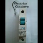 LRS 32 AMP CURVE B 10kA MCB CIRCUIT BREAKER WGB011-63