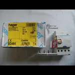 HAGER 63 AMP 30mA FOUR POLE ADD ON RCCB 230/400V BD464 134464