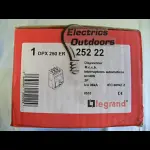 LEGRAND 40 AMP 36kA TRIPLE POLE MCCB 400V DPX 250 ER 0 252 22