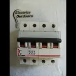 LEGRAND 1 AMP CURVE D 6kA FOUR POLE MCB CIRCUIT BREAKER 400V 066 65 BS EN 60898