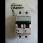 LEGRAND 3 AMP CURVE B 10kA DOUBLE POLE MCB CIRCUIT BREAKER 400V 067 54