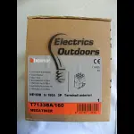 BTICINO 160 AMP 25kA TRIPLE POLE MCCB T7133BA/160 MEGATIKER ME160B