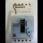 BTICINO 40 AMP 36kA TRIPLE POLE MCCB MEGATIKER MA160 T7183A/40 HAGER HN250