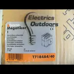 BTICINO 40 AMP 36kA FOUR POLE MCCB MEGATIKER MA160 T7184A4/40 HAGER HN250