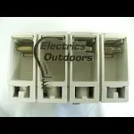 LEGRAND 160 AMP FOUR POLE MCCB 500V DPX 250 ER 252 97 BS EN 60947